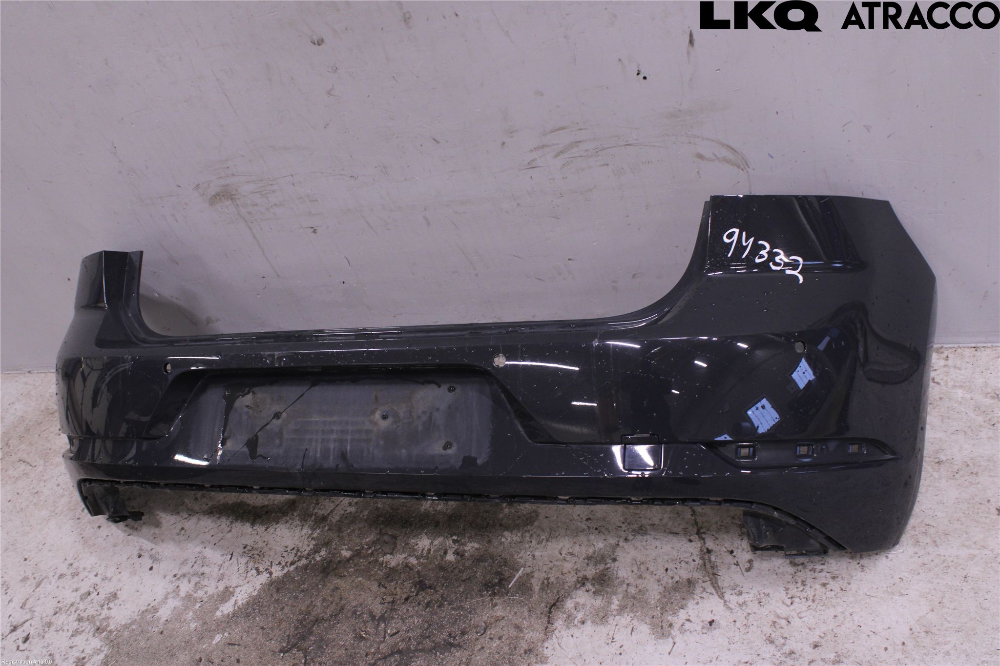 Volkswagen VW GOLF / E-GOLF VII 13-20 Stötfångarbeklädnad Bak