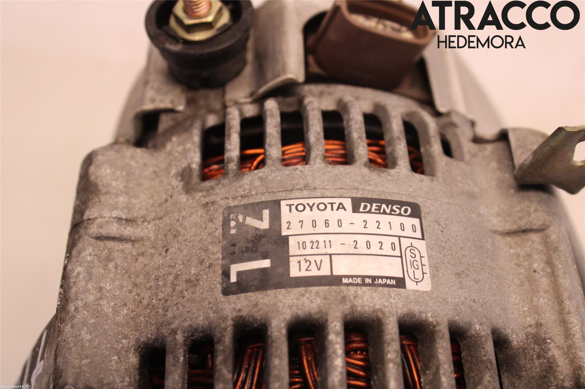 Toyota COROLLA VERSO 02-04 Generator