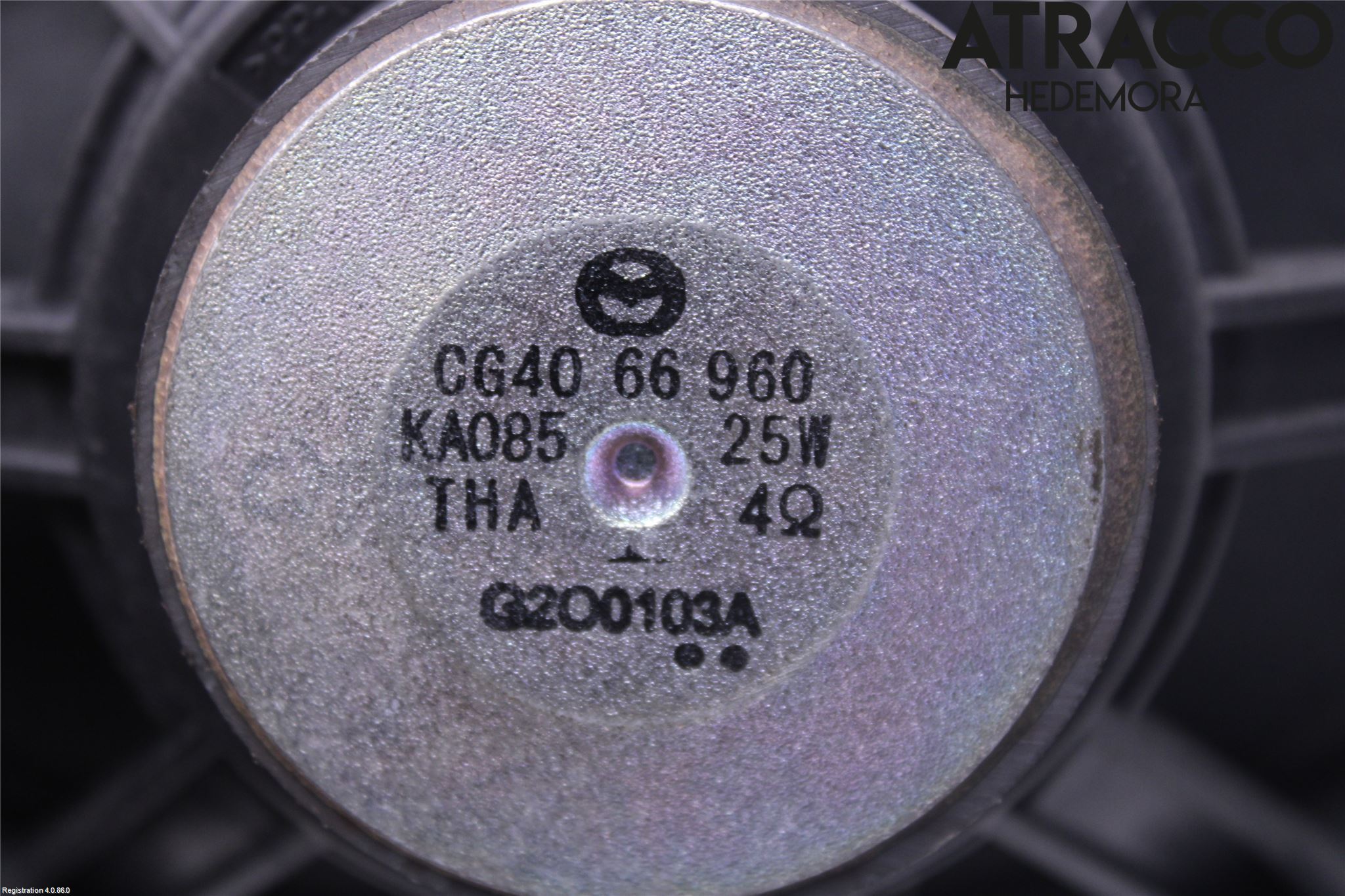 Mazda 5 10-18 Högtalare