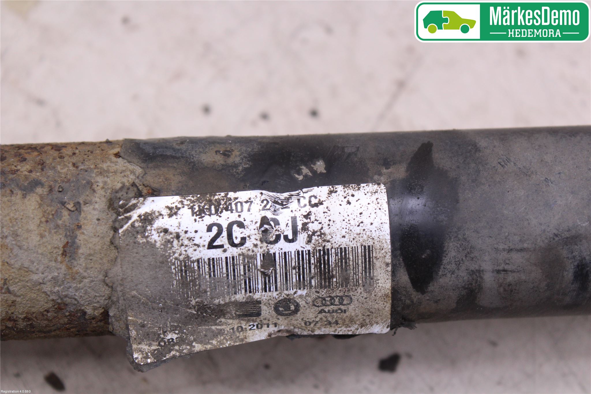 Audi A3/S3 05-13 Drivaxel Fram Höger