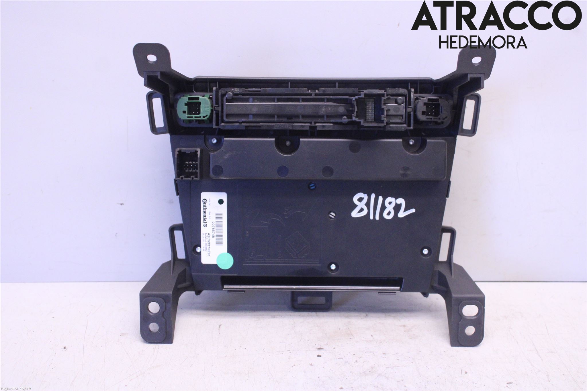 Opel ZAFIRA C 12-19 Cd Radio - Multimediapanel