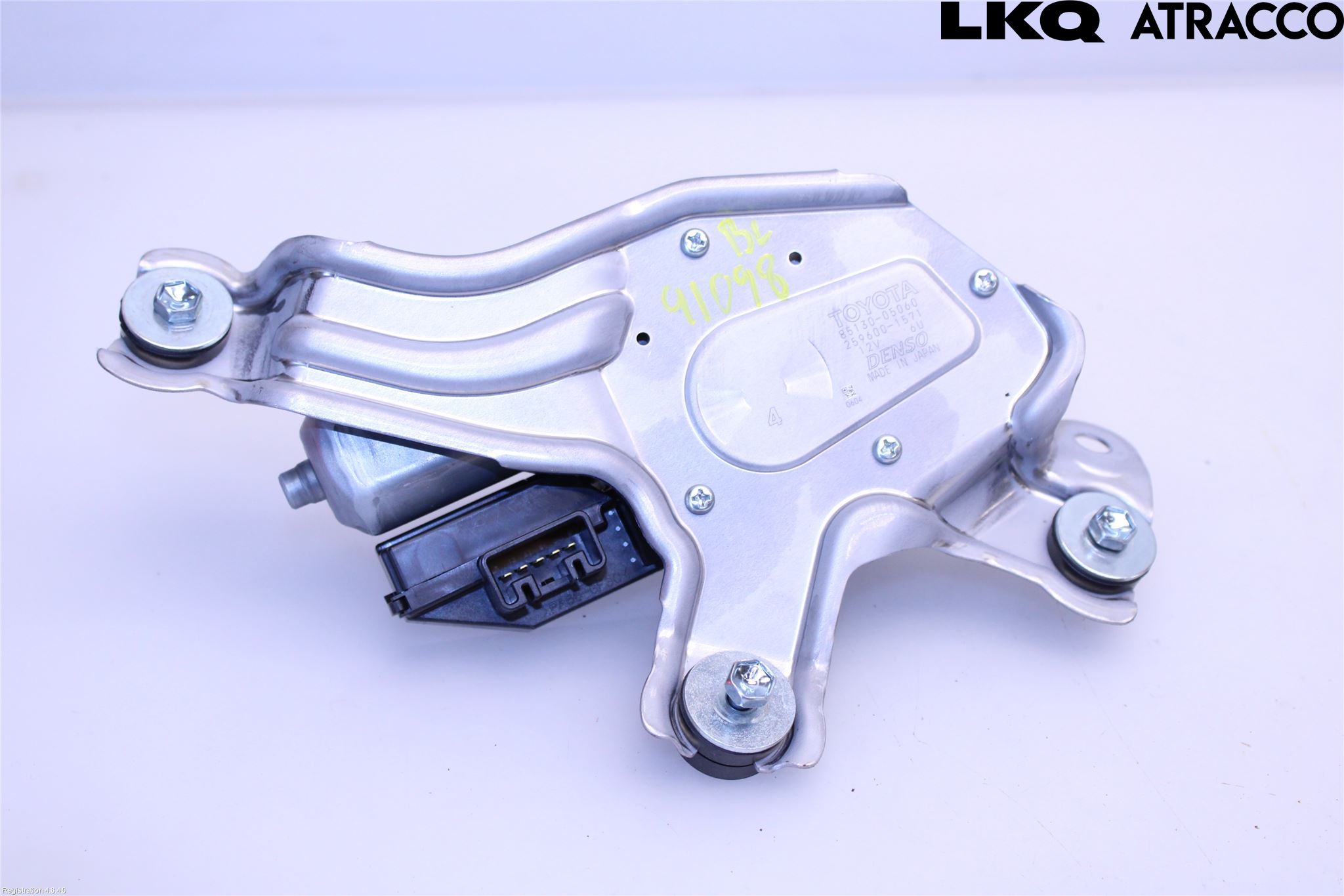 Toyota AVENSIS 16-18 Torkarmotor Baklucka