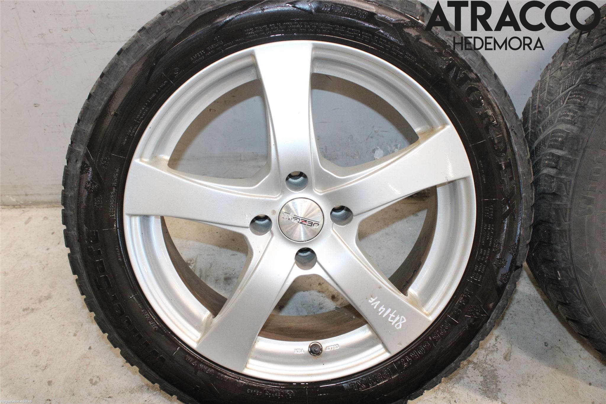 Citroen C4 PICASSO 06-13 Vinterdäck Alumfälg 4St