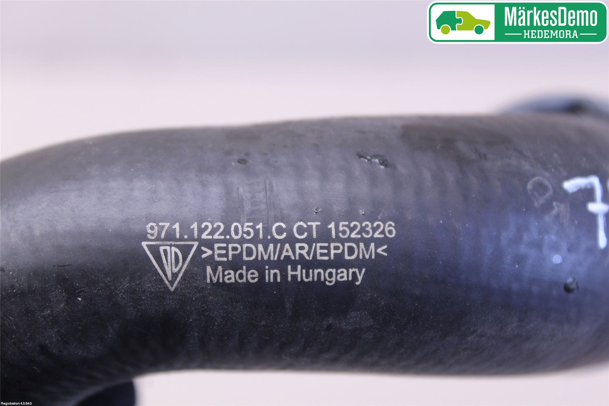 Porsche PANAMERA 09- Kylarslang