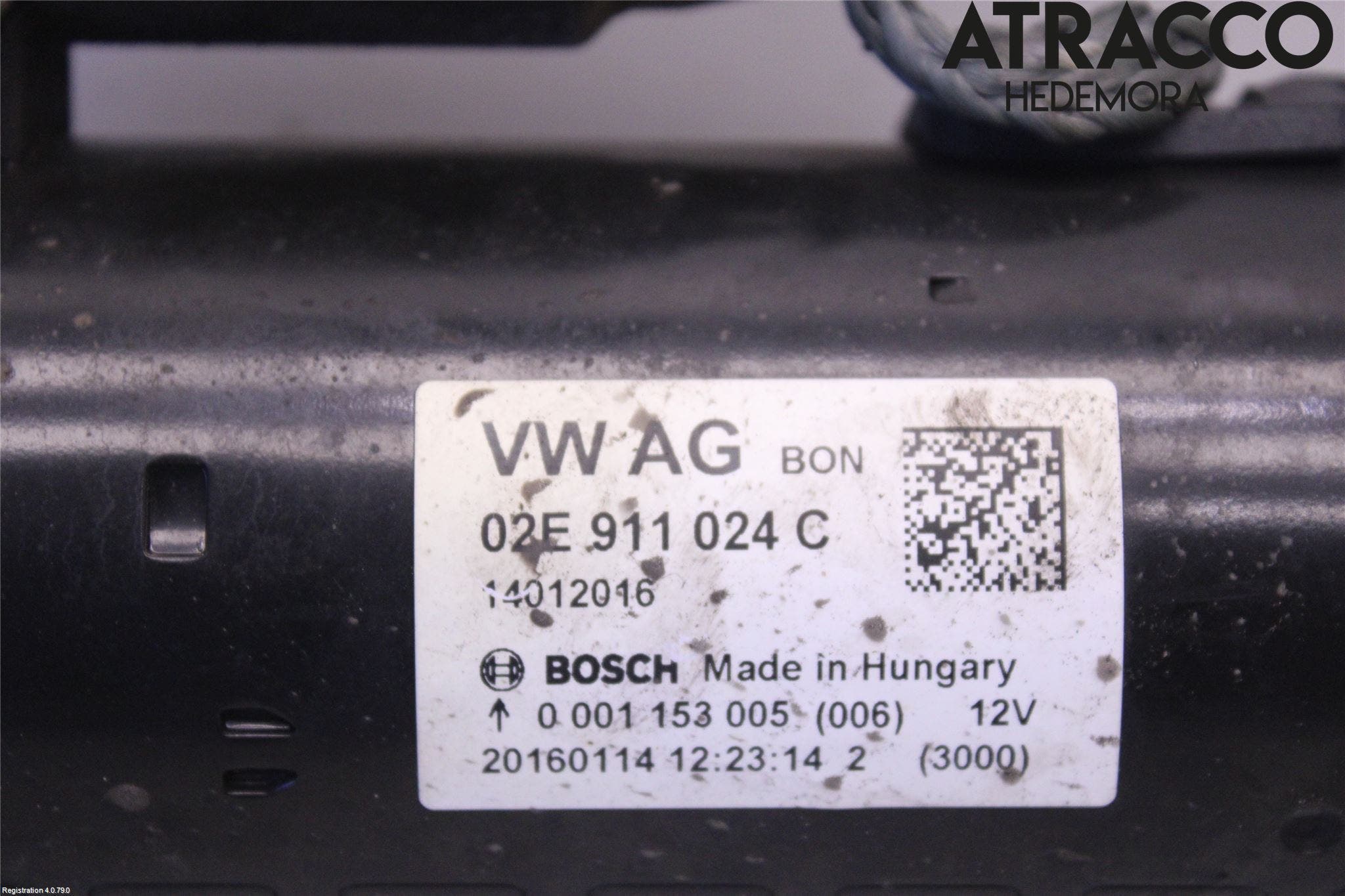 Volkswagen VW CADDY 16-20 Startmotor Diesel