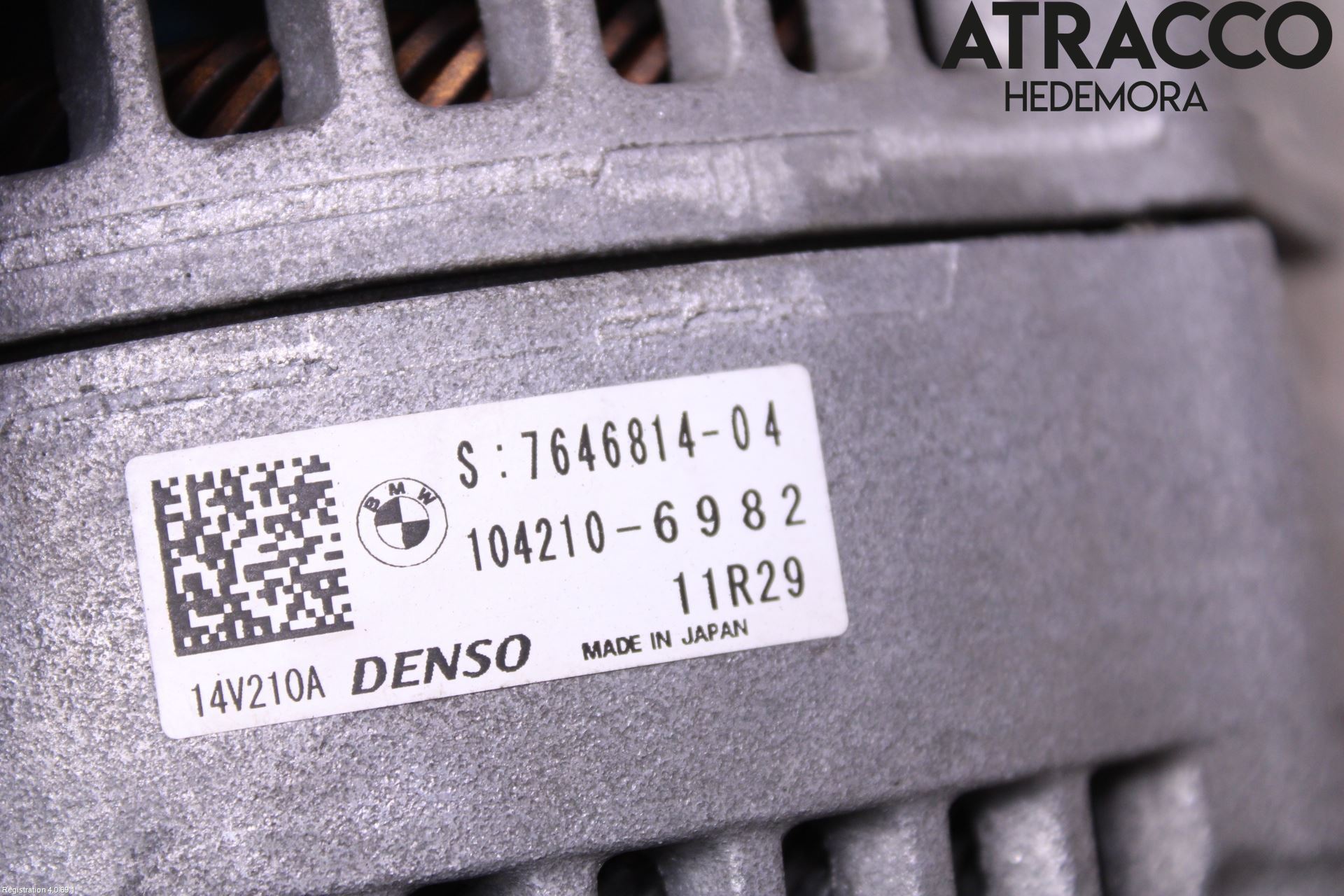 BMW 5 F10/F11/F18 09-17 Generator