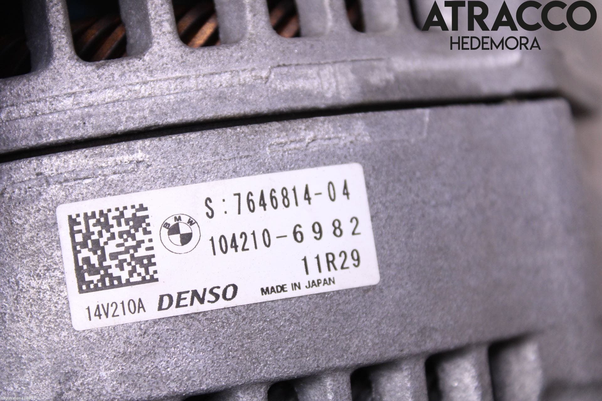 BMW 5 F10/F11/F18 09-17 Generator