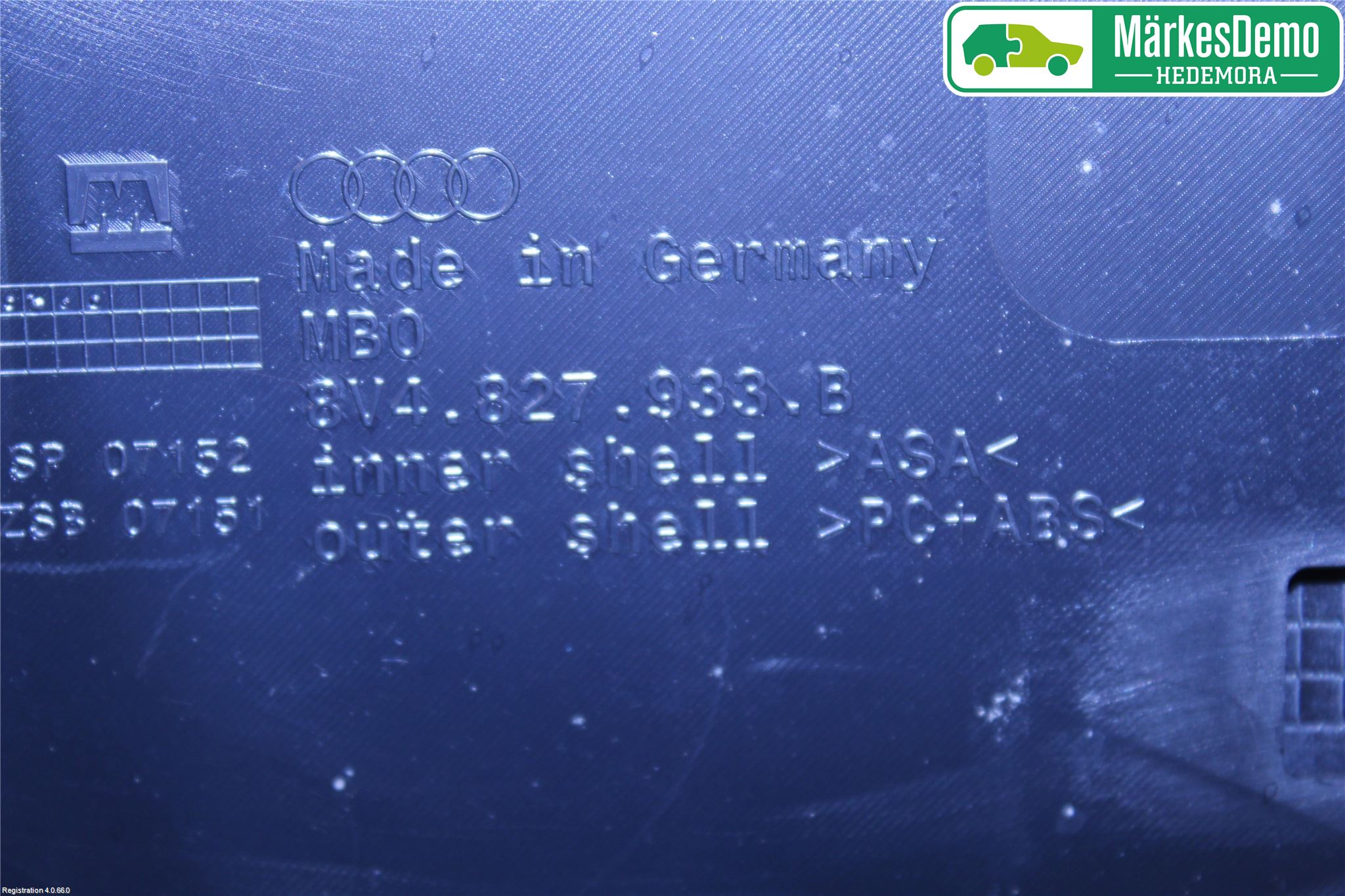 Audi A3/S3 8V 13-20 Spoiler Baklucka