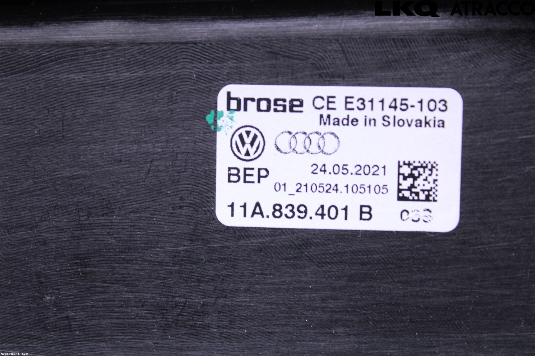 Volkswagen VW ID.4 21- Fönsterhiss El Kompl