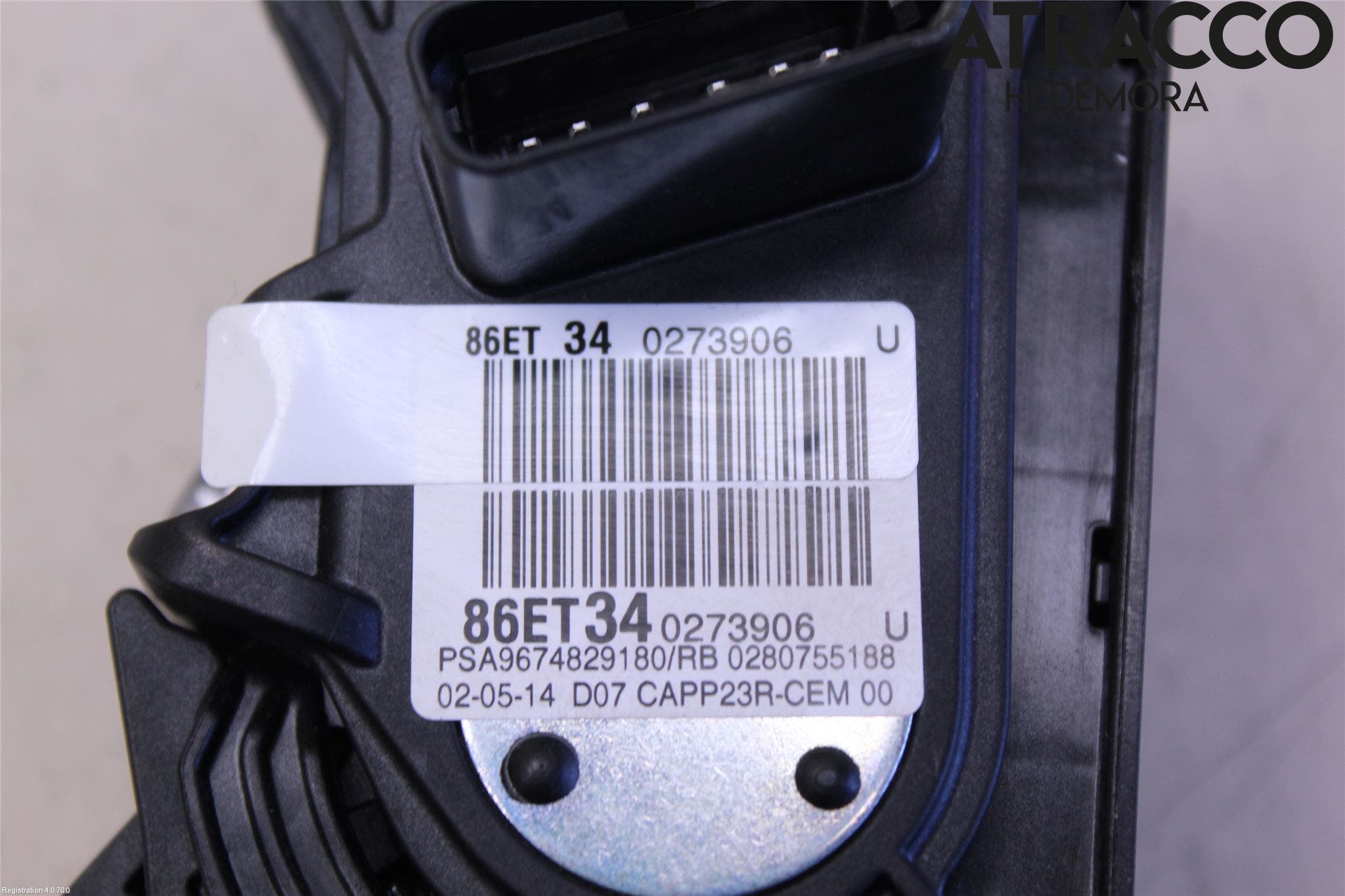 Peugeot 308 14-21 Gaspedal