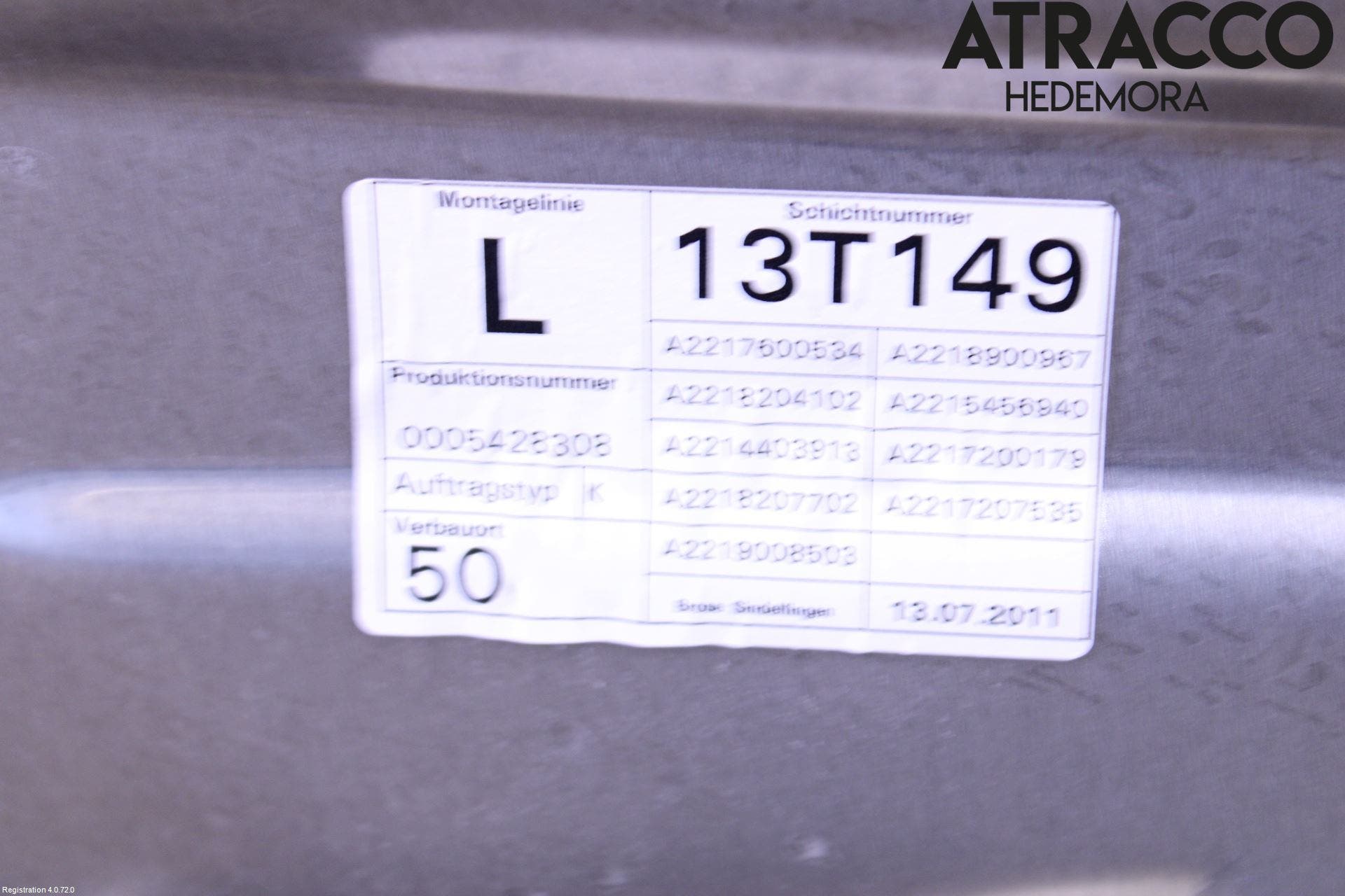 Mercedes-Benz MB S-KLASS (W221) 05-13 Fönsterhiss El Kompl