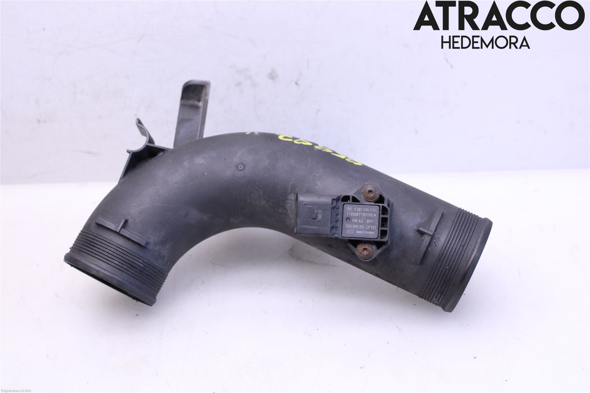 Volkswagen VW CRAFTER 06-16 Laddluft-Intercoolerrör