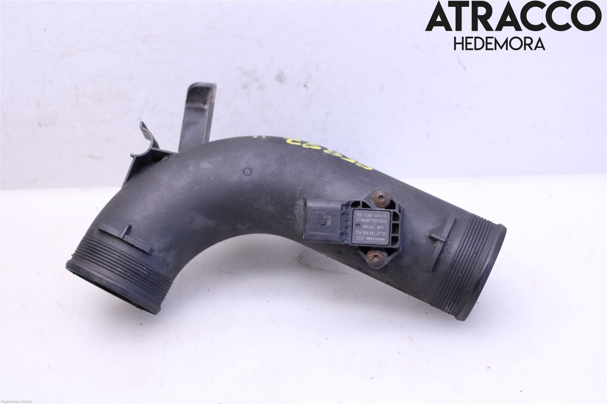 Volkswagen VW CRAFTER 06-16 Laddluft-Intercoolerrör