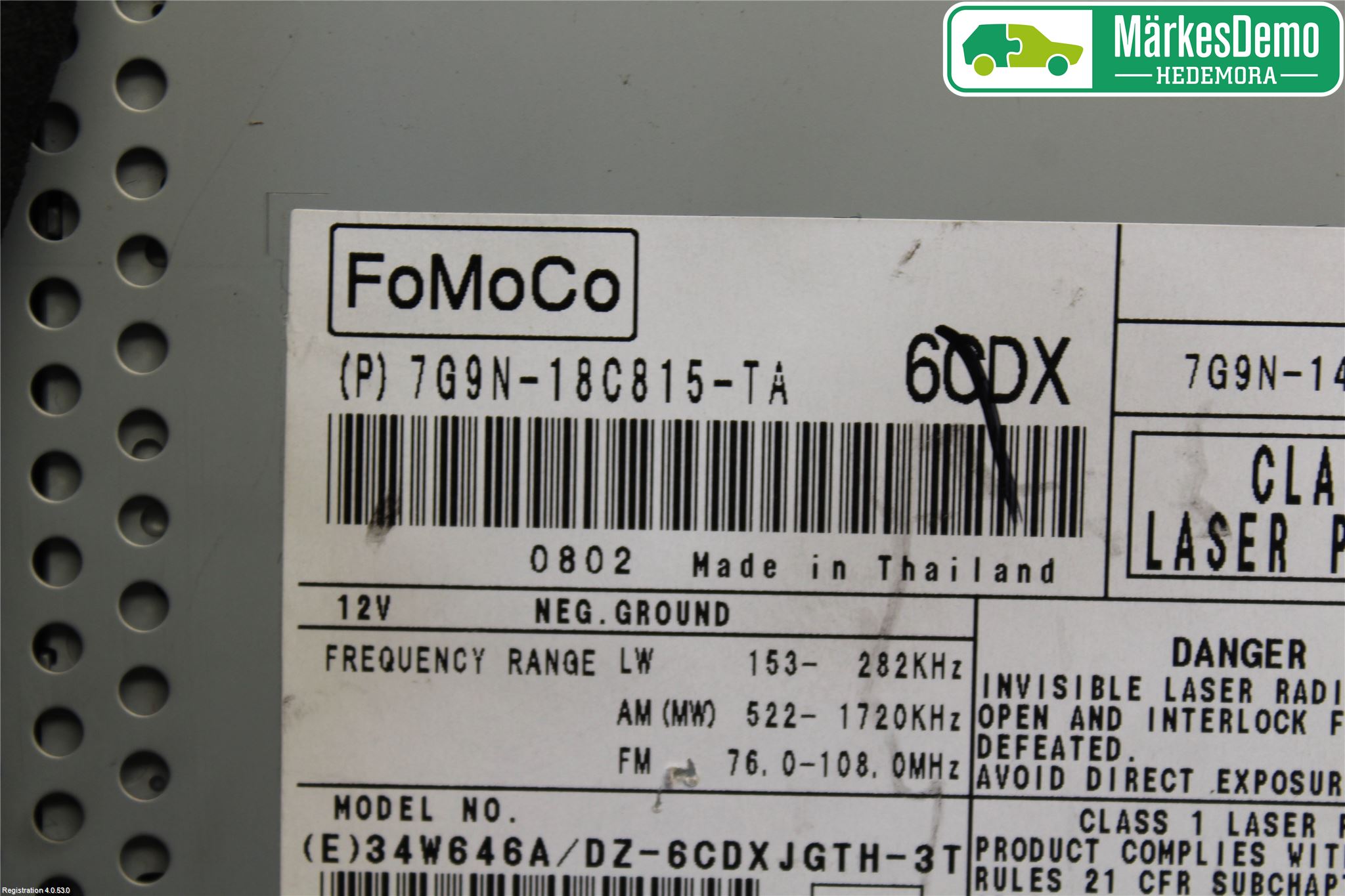 Jaguar XF 08-15 Cd Radio - Multimediapanel