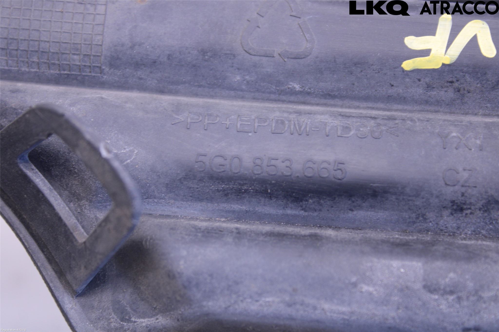 Volkswagen VW GOLF / E-GOLF VII 13-20 Grilldel Vänster