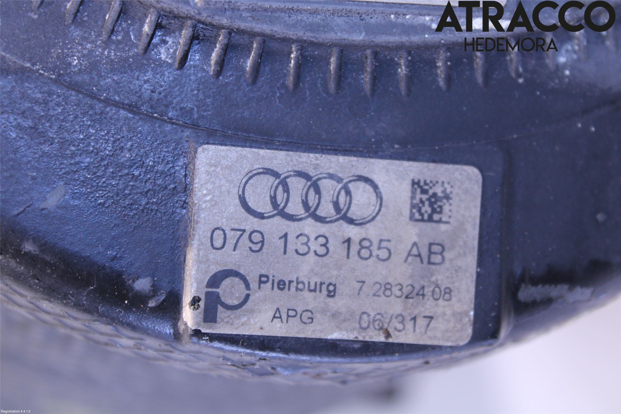 Audi A4/S4 05-07 Grenrör Insug