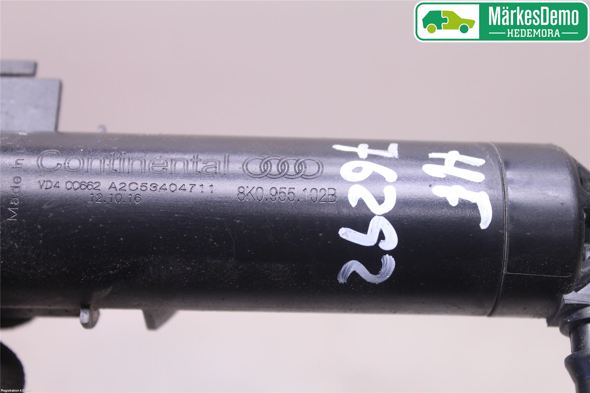 Audi A4/S4 08-11 Spolarmunstycke Strålkastare