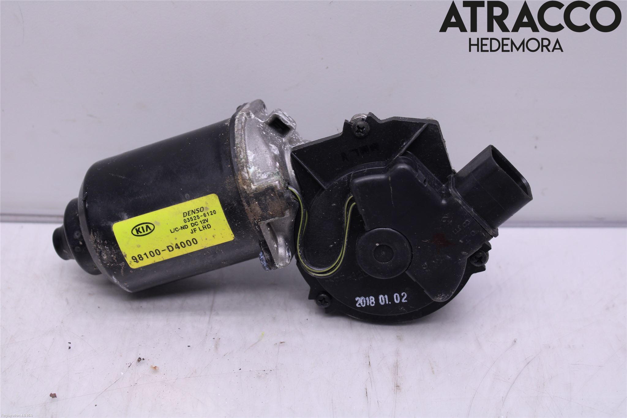 Kia OPTIMA 16-20 Torkarmotor Vindruta