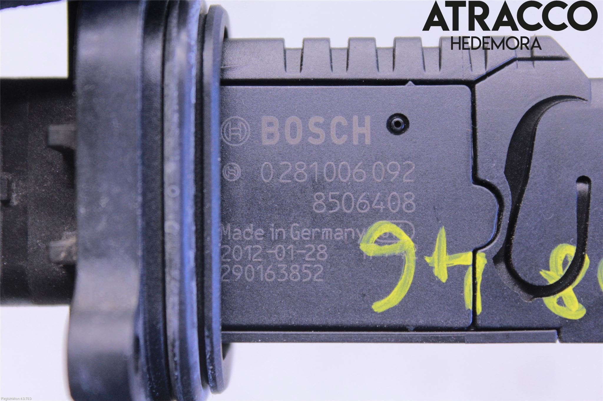 BMW 3 F30/F31/F80 12-19 Injluftmassamätare
