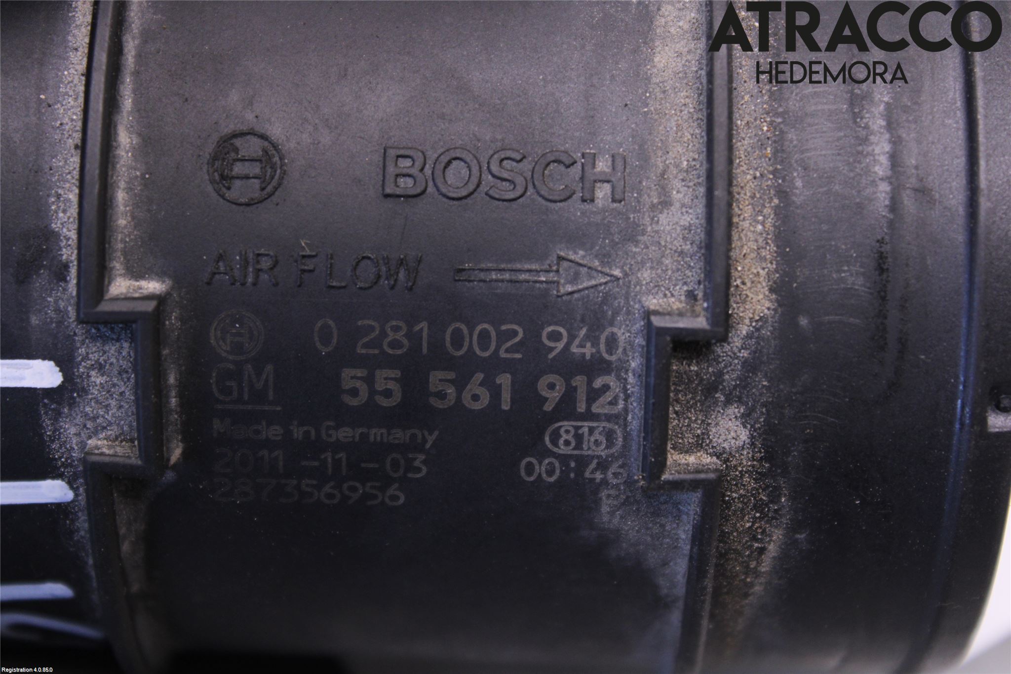 Opel ASTRA J 10-15 Injluftmassamätare