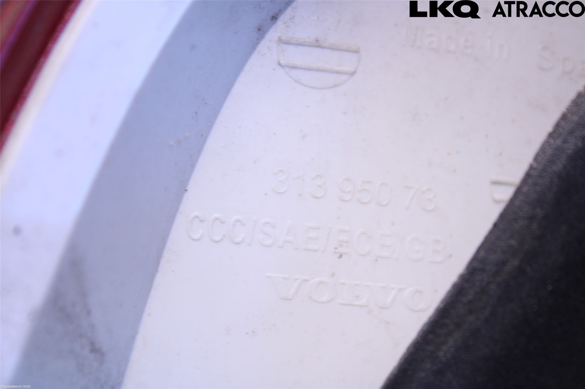 Volvo V70 08-13 Bakljus Höger