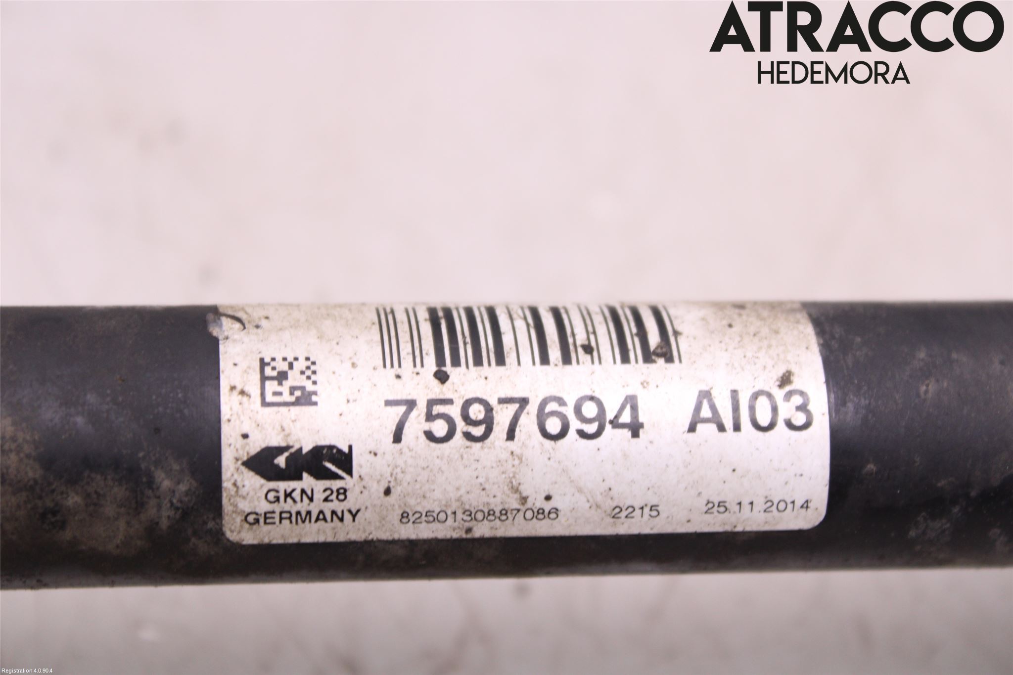 BMW 1 F20/F21 11-19 Drivaxel Fram Höger