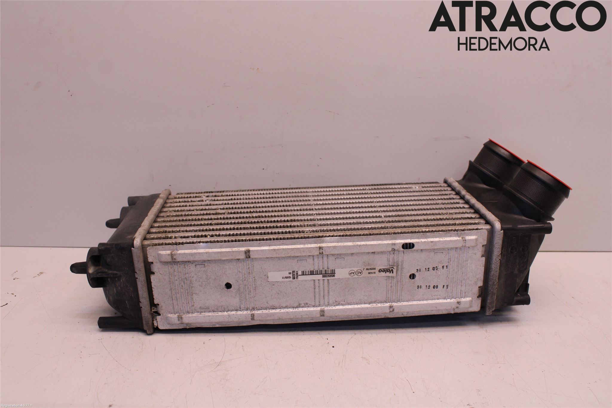 Citroen BERLINGO 08-18 Laddluft-Intercooler Kyl