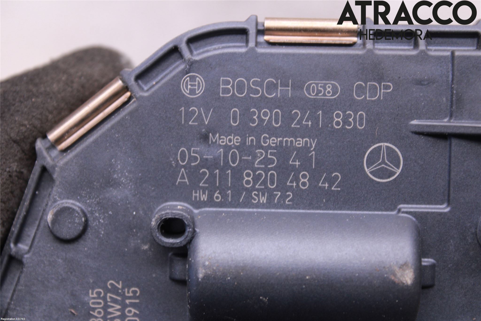 Mercedes-Benz MB CLS (C219) 03-11 Torkarmotor Vindruta