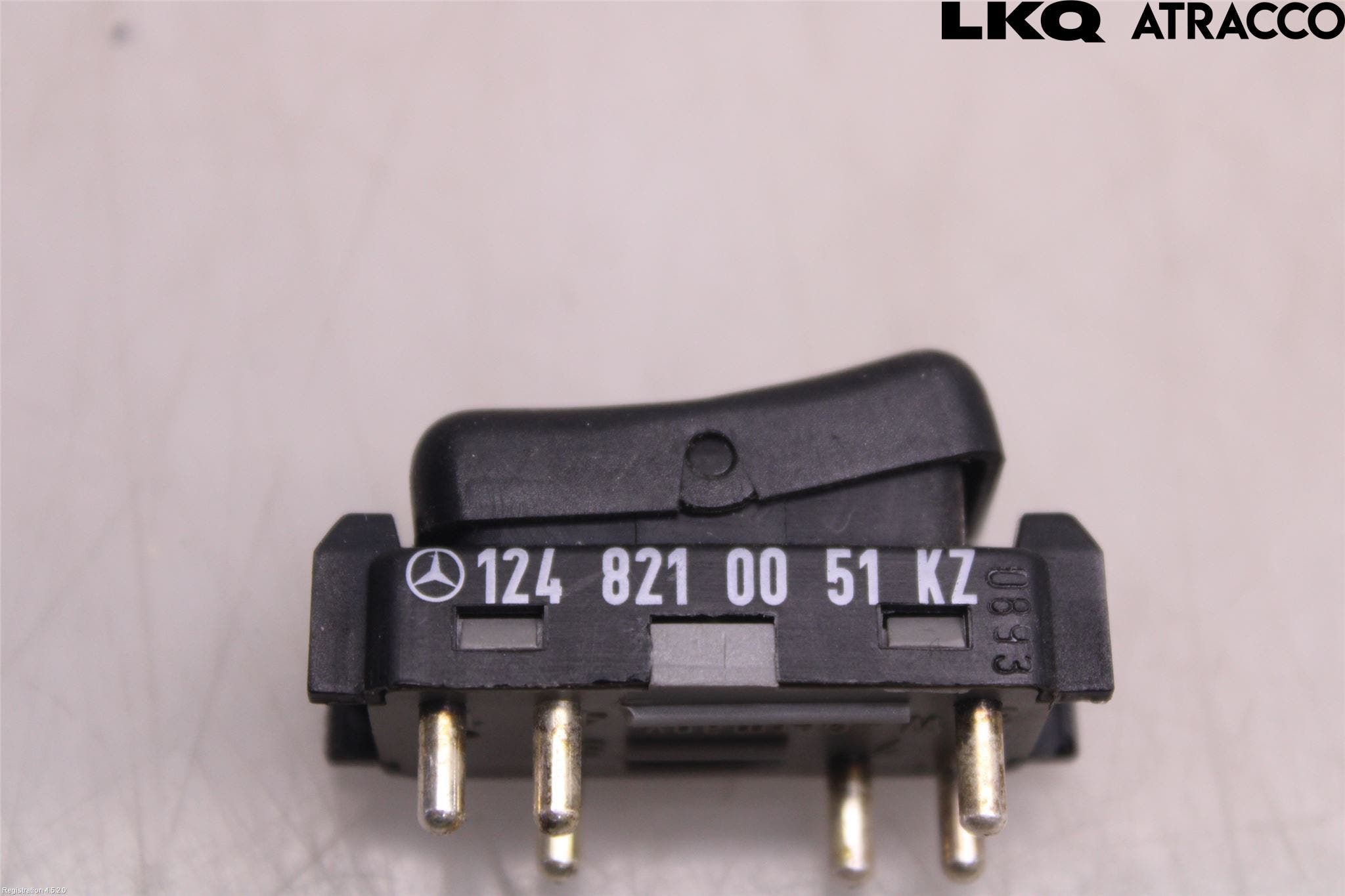 Mercedes-Benz MB 200-500  (W124) 86-96 Strömställare Tork-Spol Bakruta