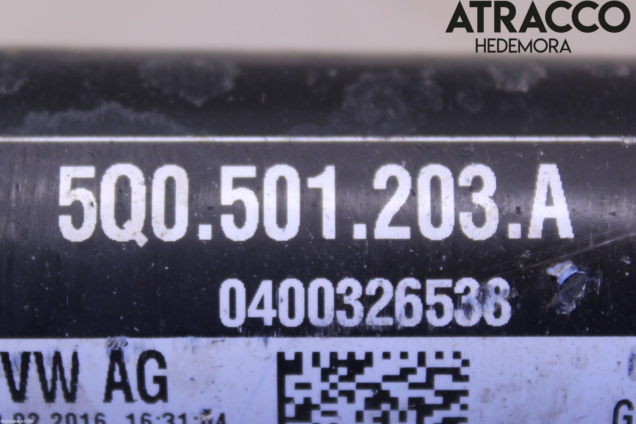 Audi A3/S3 8V 13-20 Drivaxel Bak Vänster