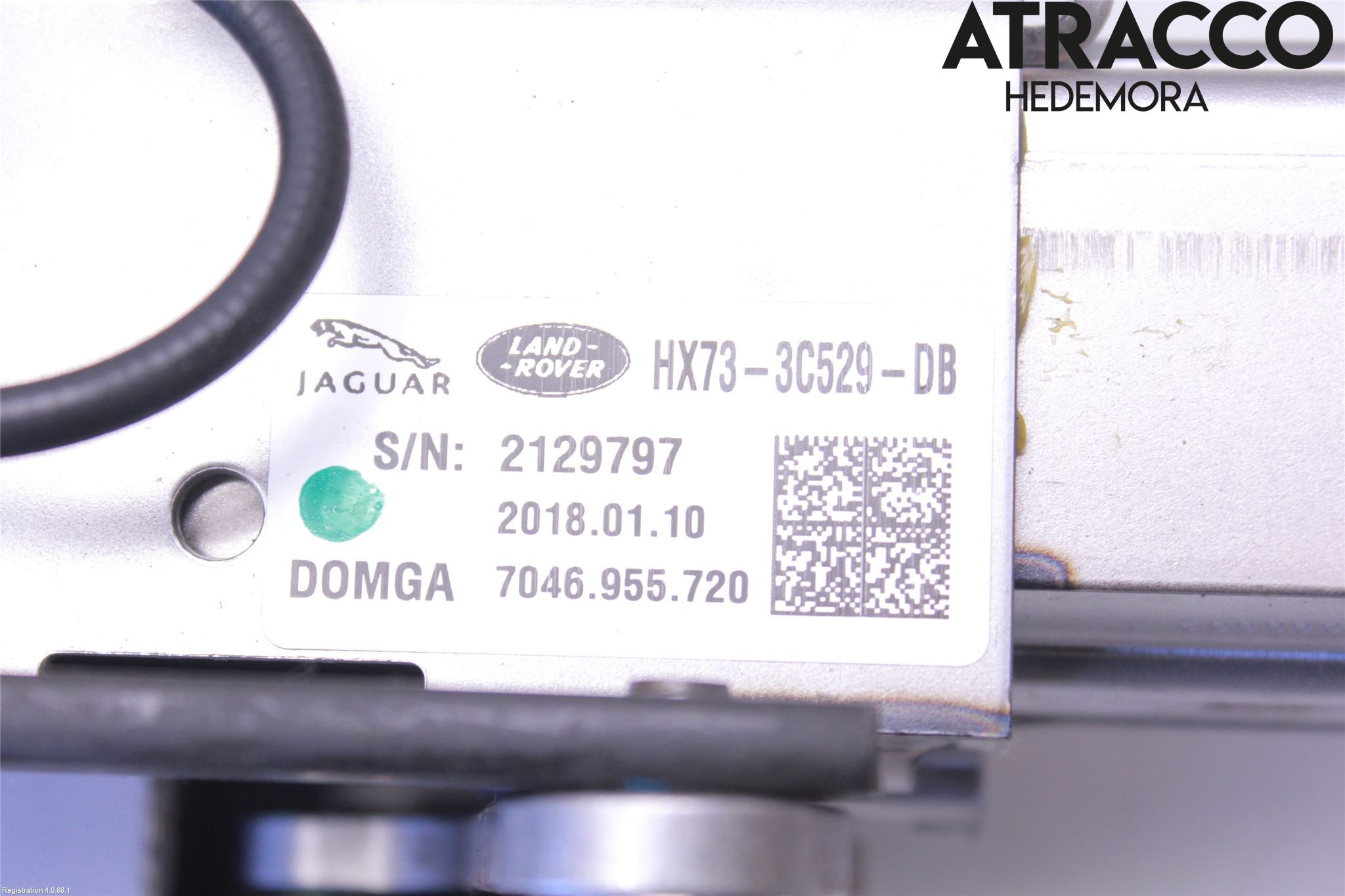 Jaguar F-PACE Rattaxelagg Justerbart