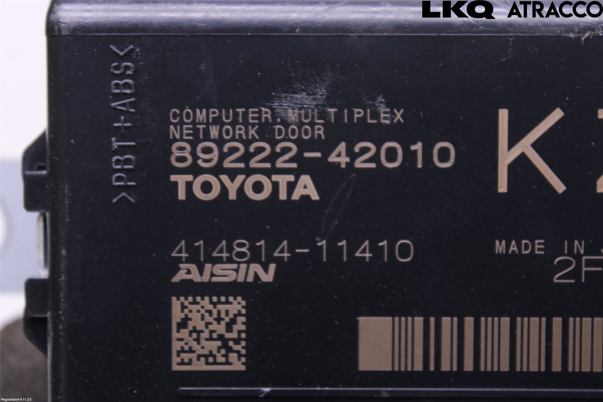 Toyota RAV4 19- Styrenhet Baklucka