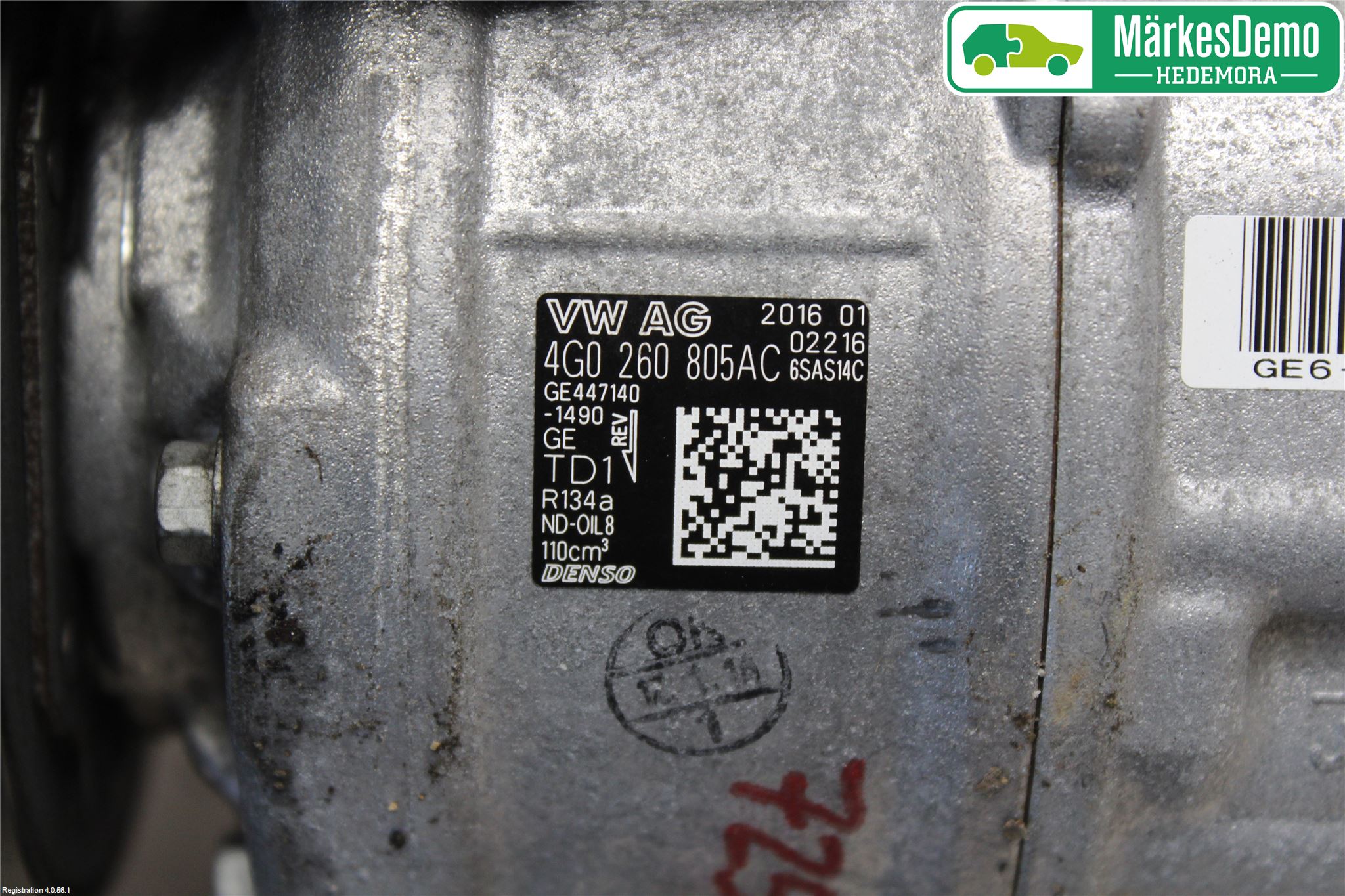 Audi A6/S6 4G 11-18 Ac Kompressor