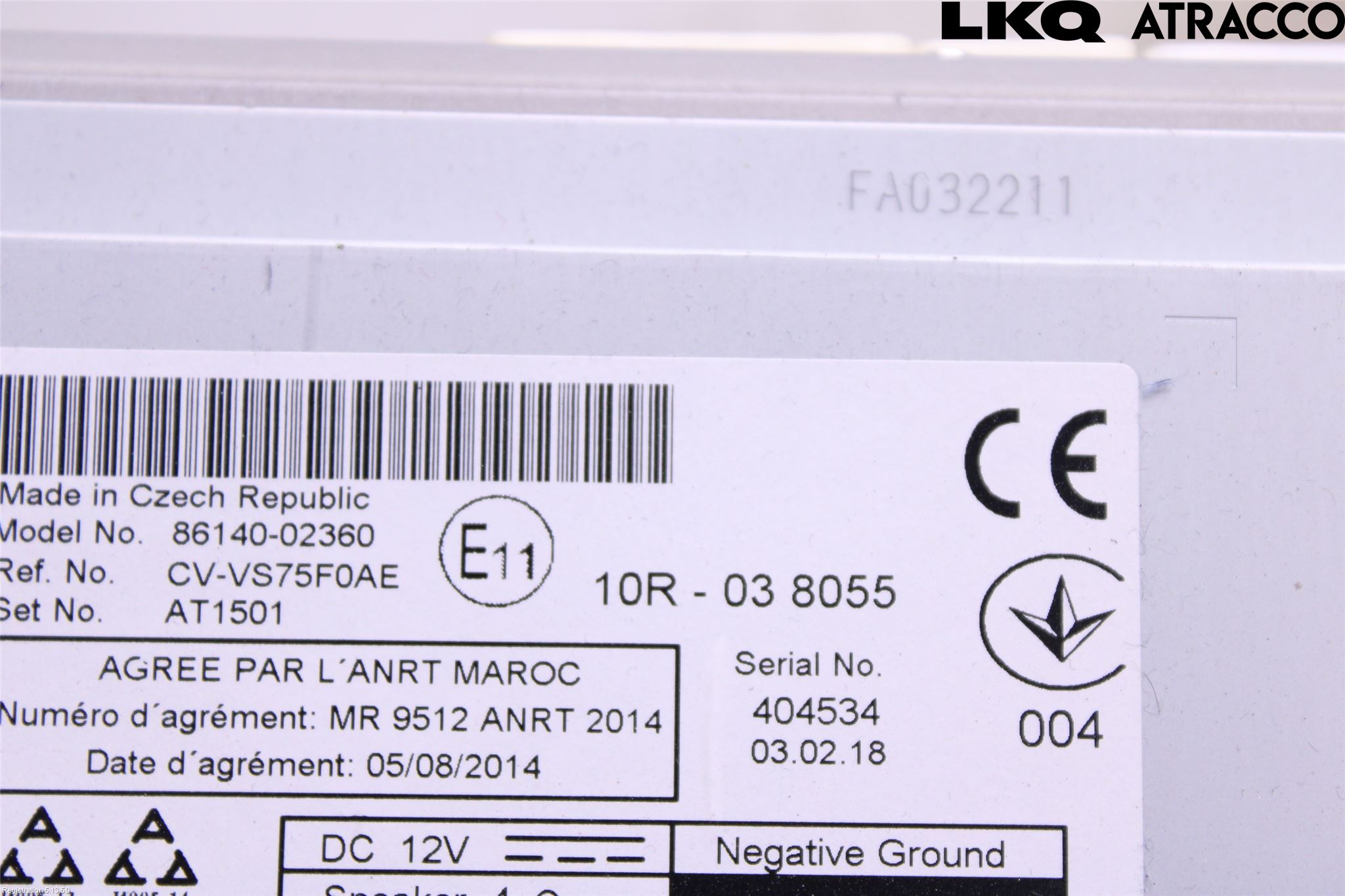 Toyota AURIS 13-19 Cd Radio - Multimediapanel