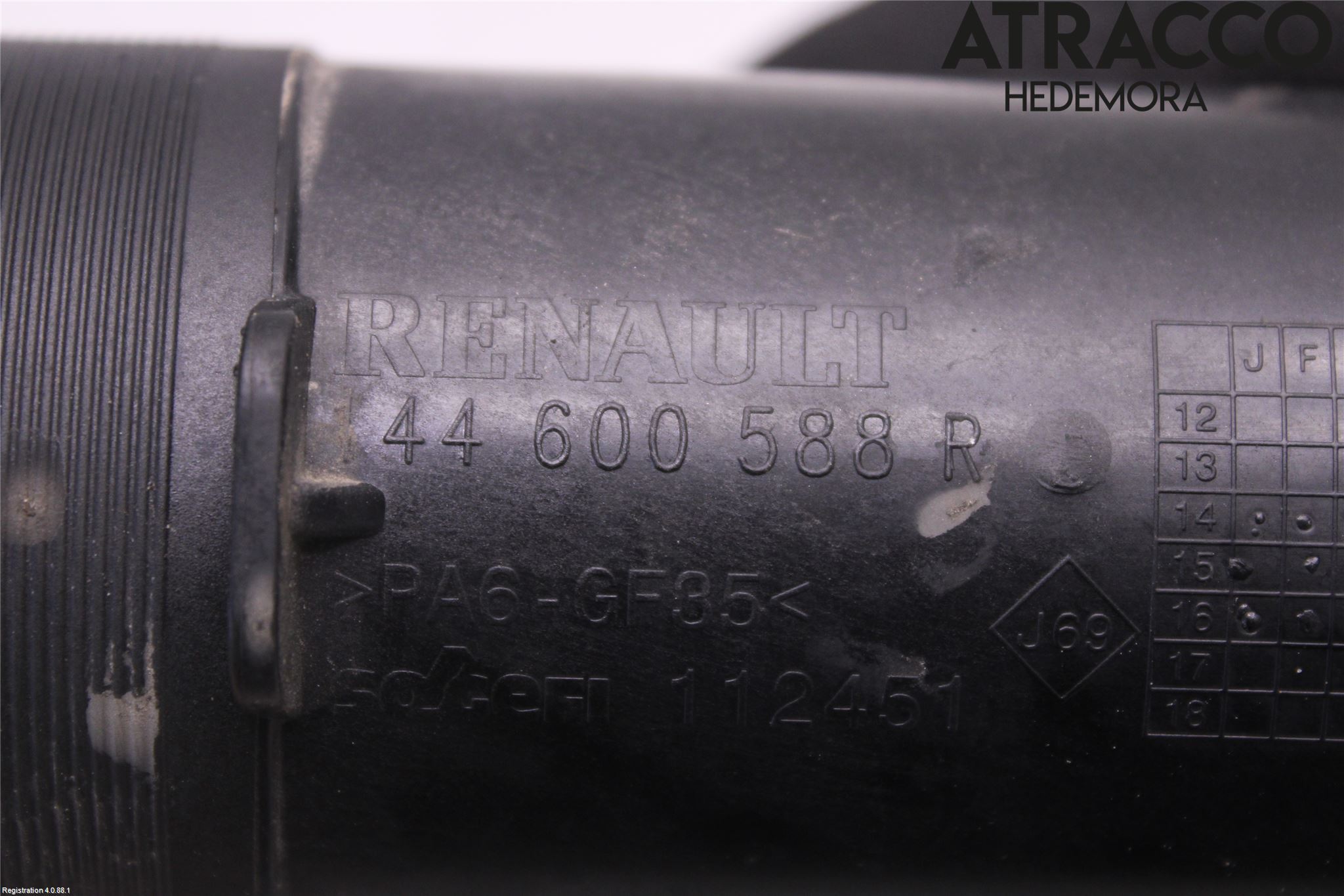 Opel MOVANO B 10-22 Laddluft-Intercoolerrör