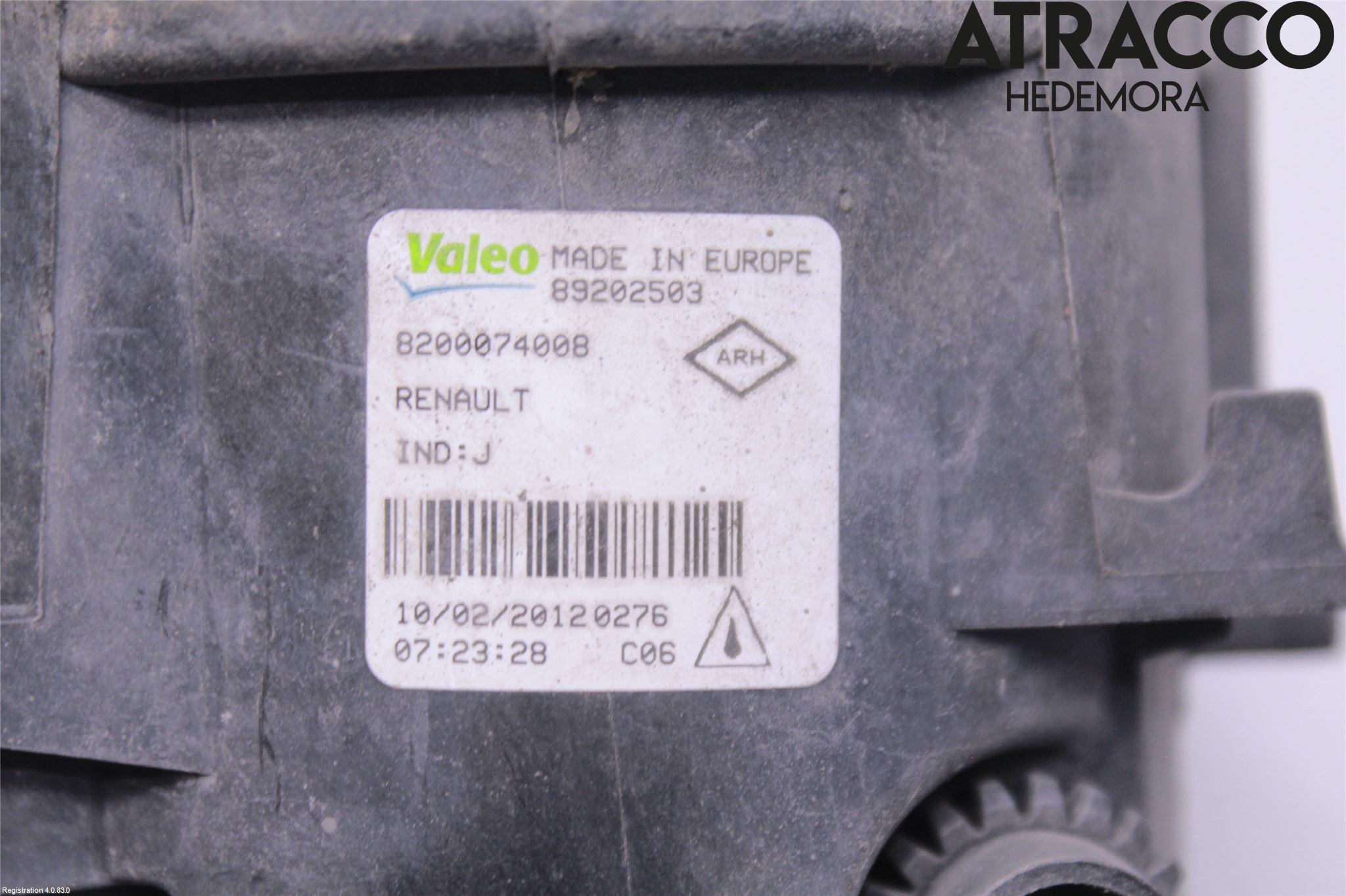 Renault MEGANE III 09-15 Dimljus-Varselljus Fram