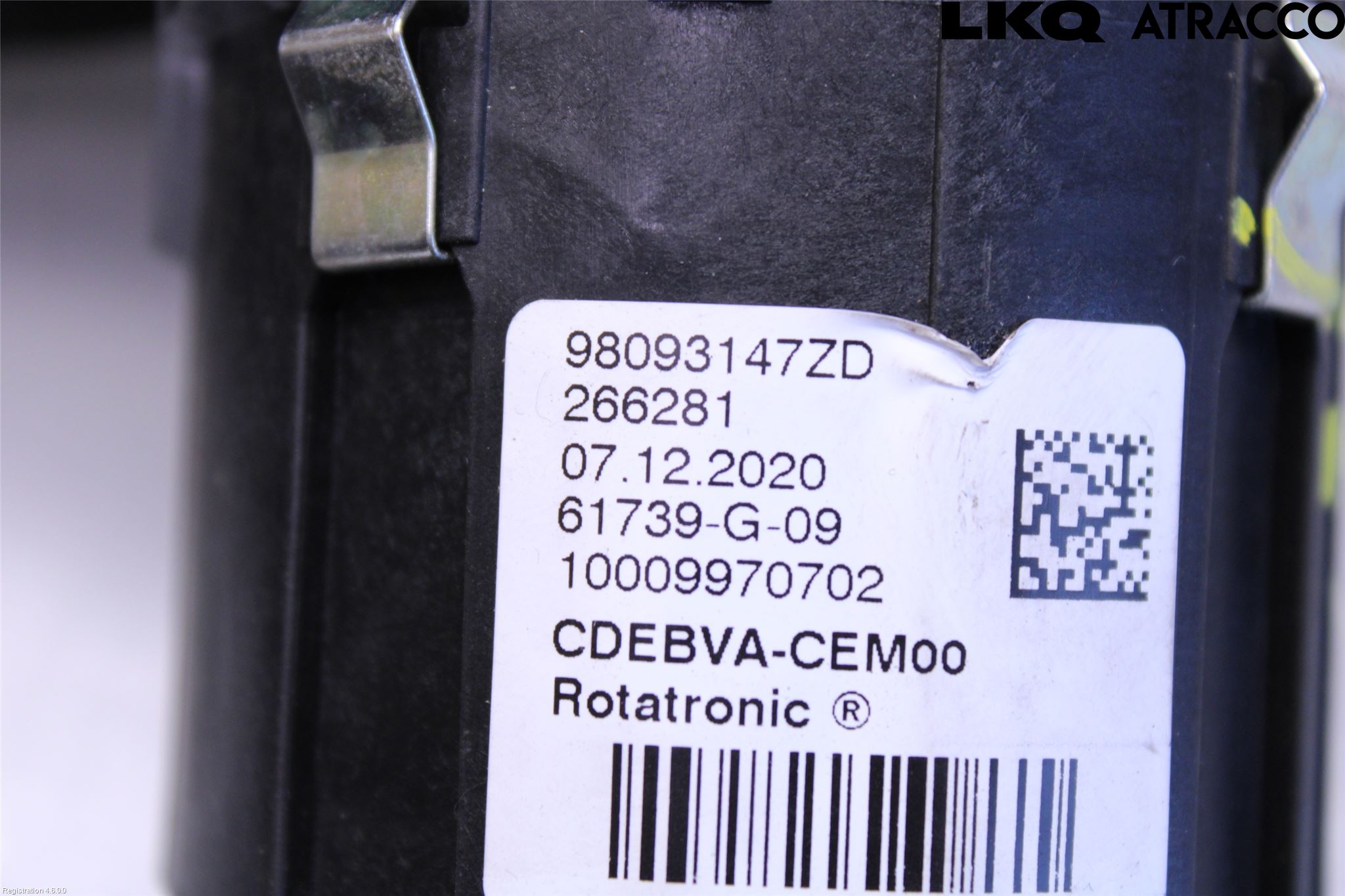 Citroen JUMPY/E-JUMPY 16- Strömställare Växellåda