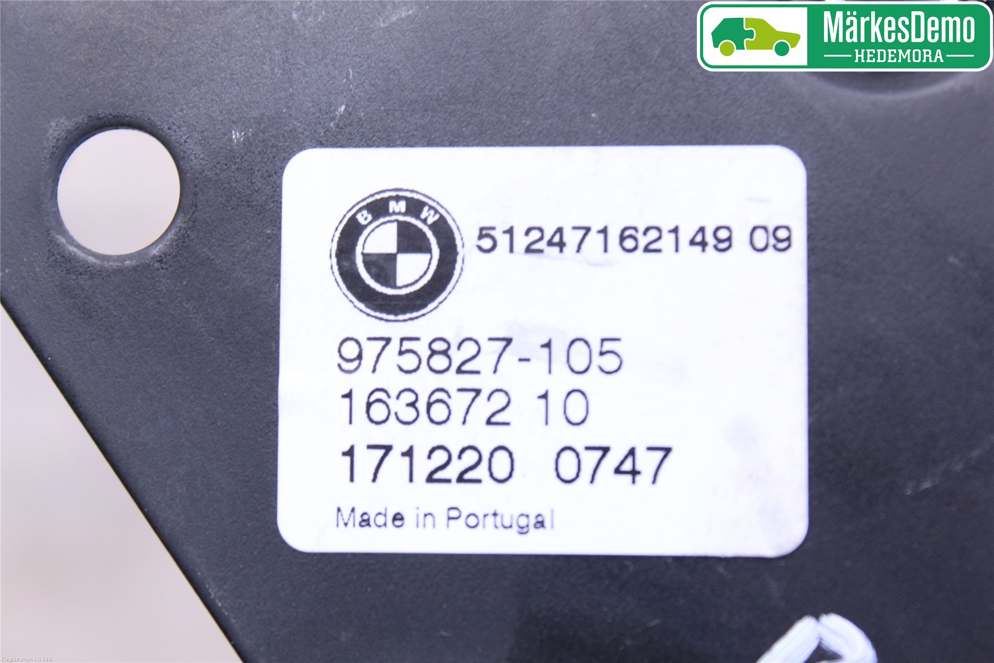 BMW X5 F15 13-18 Bakluckehandtag Inre