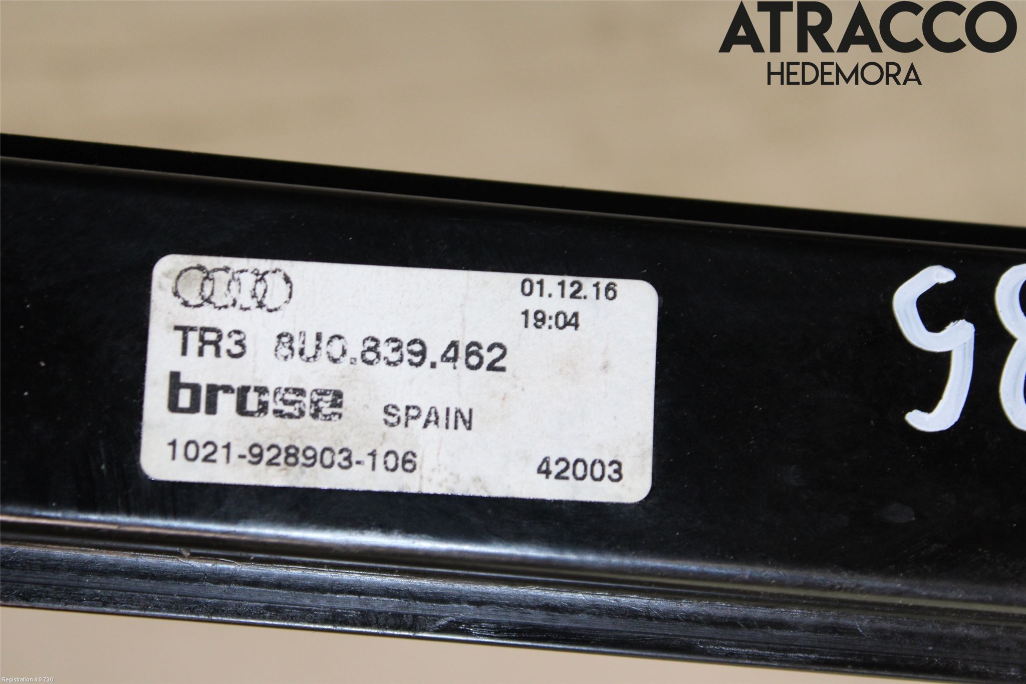 Audi Q3 8U 12-18 Fönsterhiss El Kompl