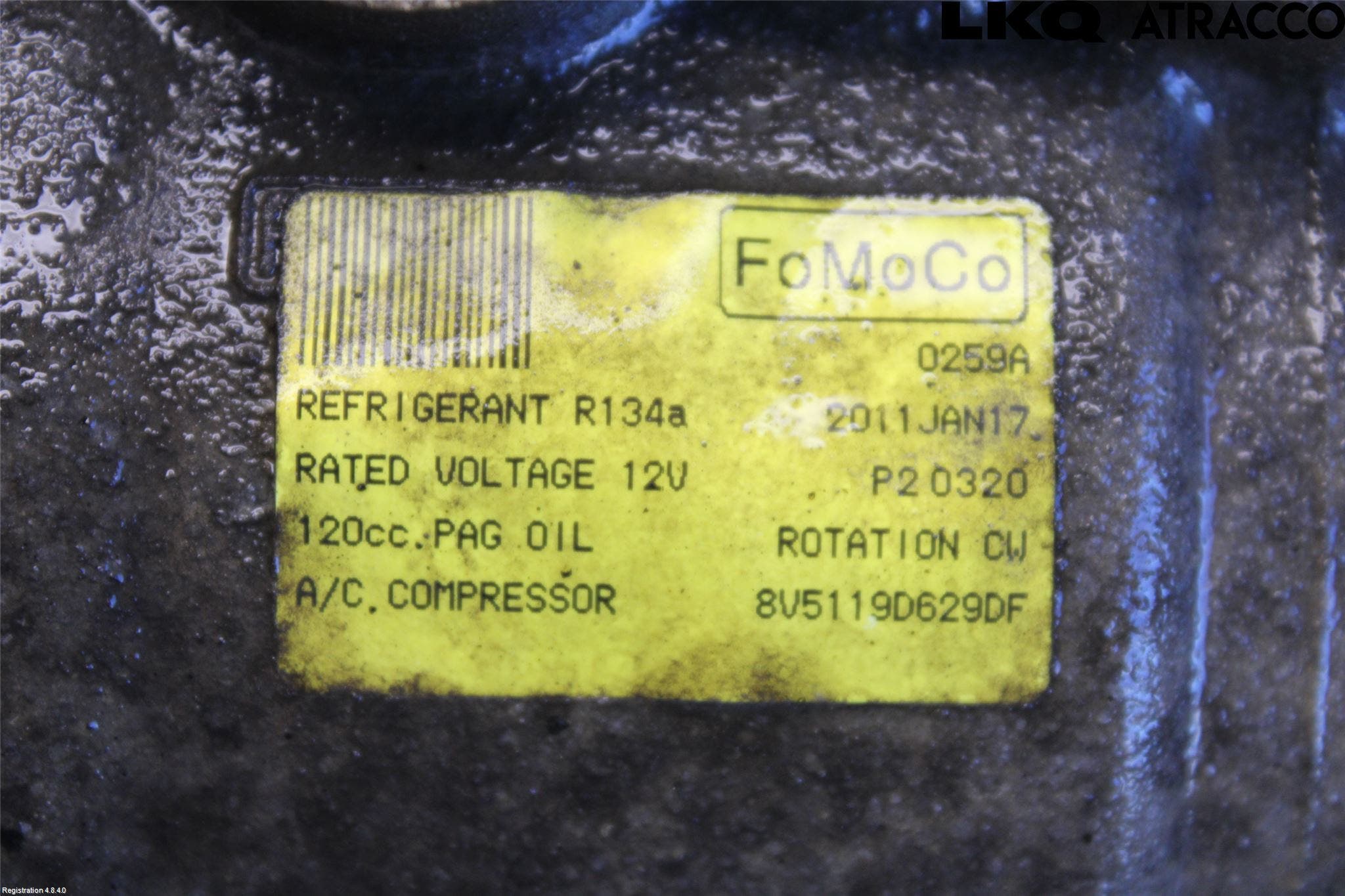 Ford FIESTA 09-12 Ac Kompressor