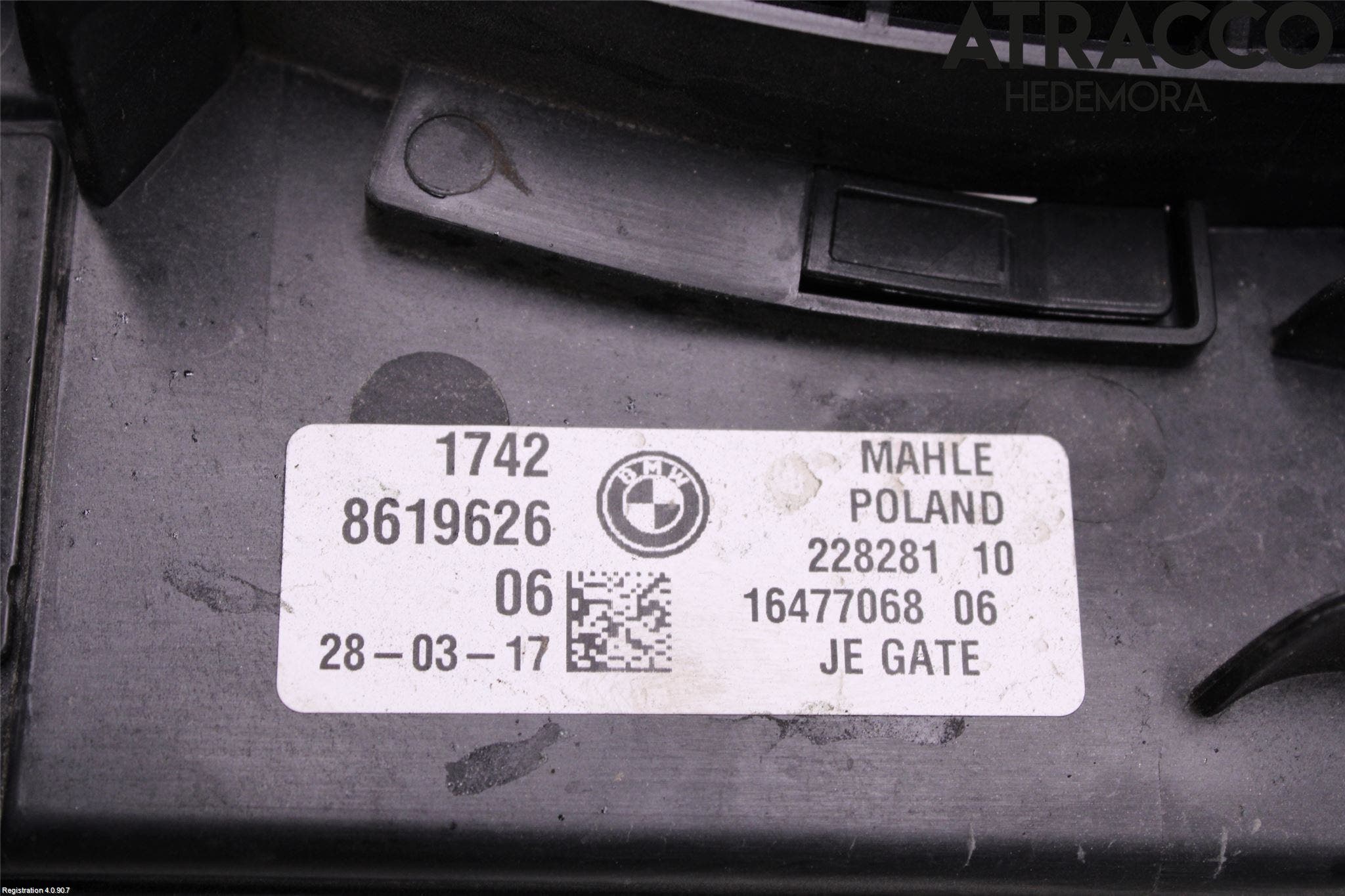 BMW 5 G30/G31/F90 17-23 Kylfläkt El