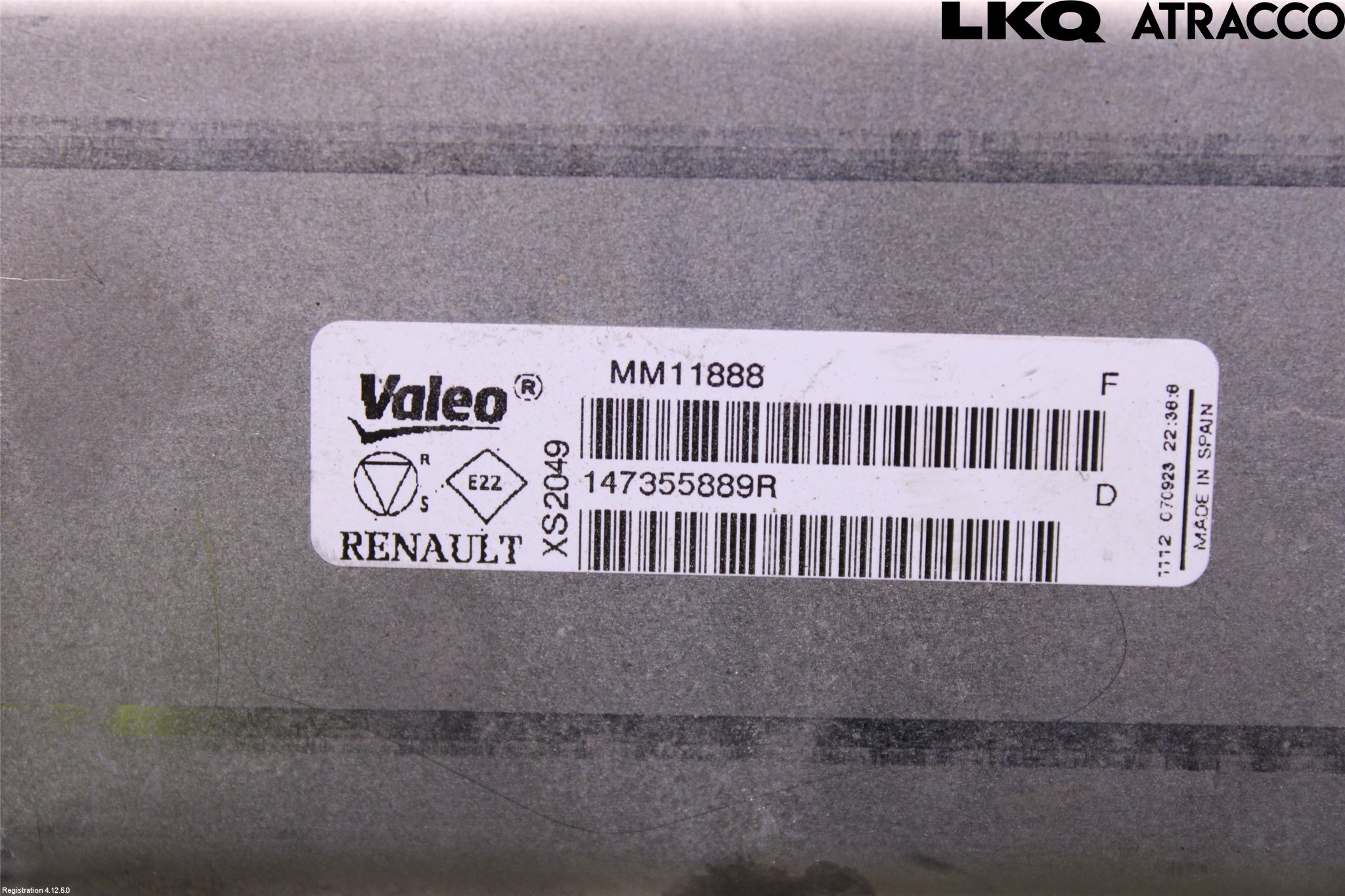 Renault MASTER III 20-24 Avgaskylare