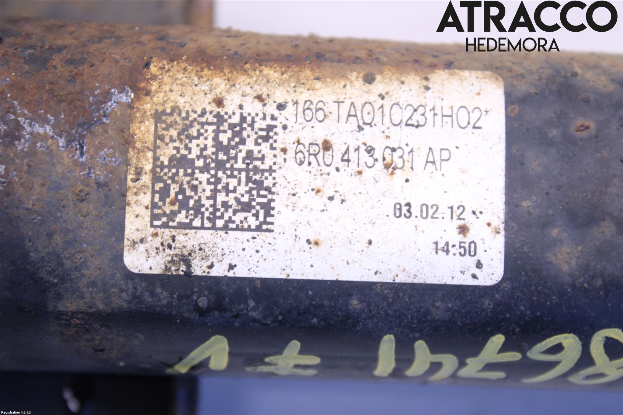 Audi A1/S1 11-18 Fjäderben Fram Vänster