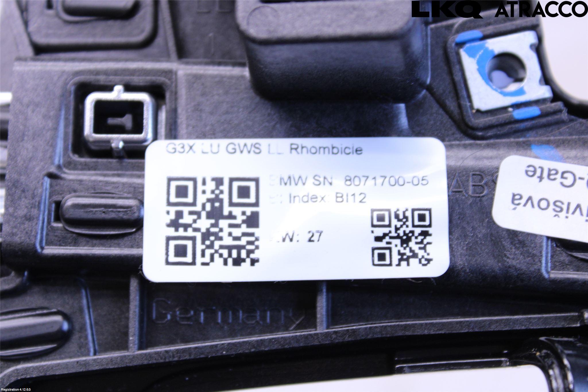 BMW 5 G30/G31/F90 17-23 Inredning Sarg Växelspak