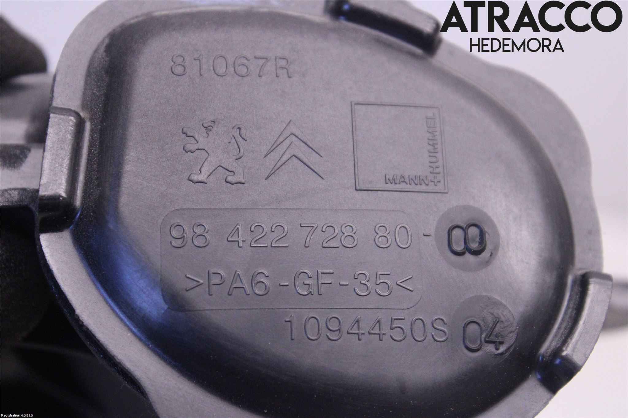 Citroen C4/E-C4 C4X/E-C4X III 21- Grenrör Insug