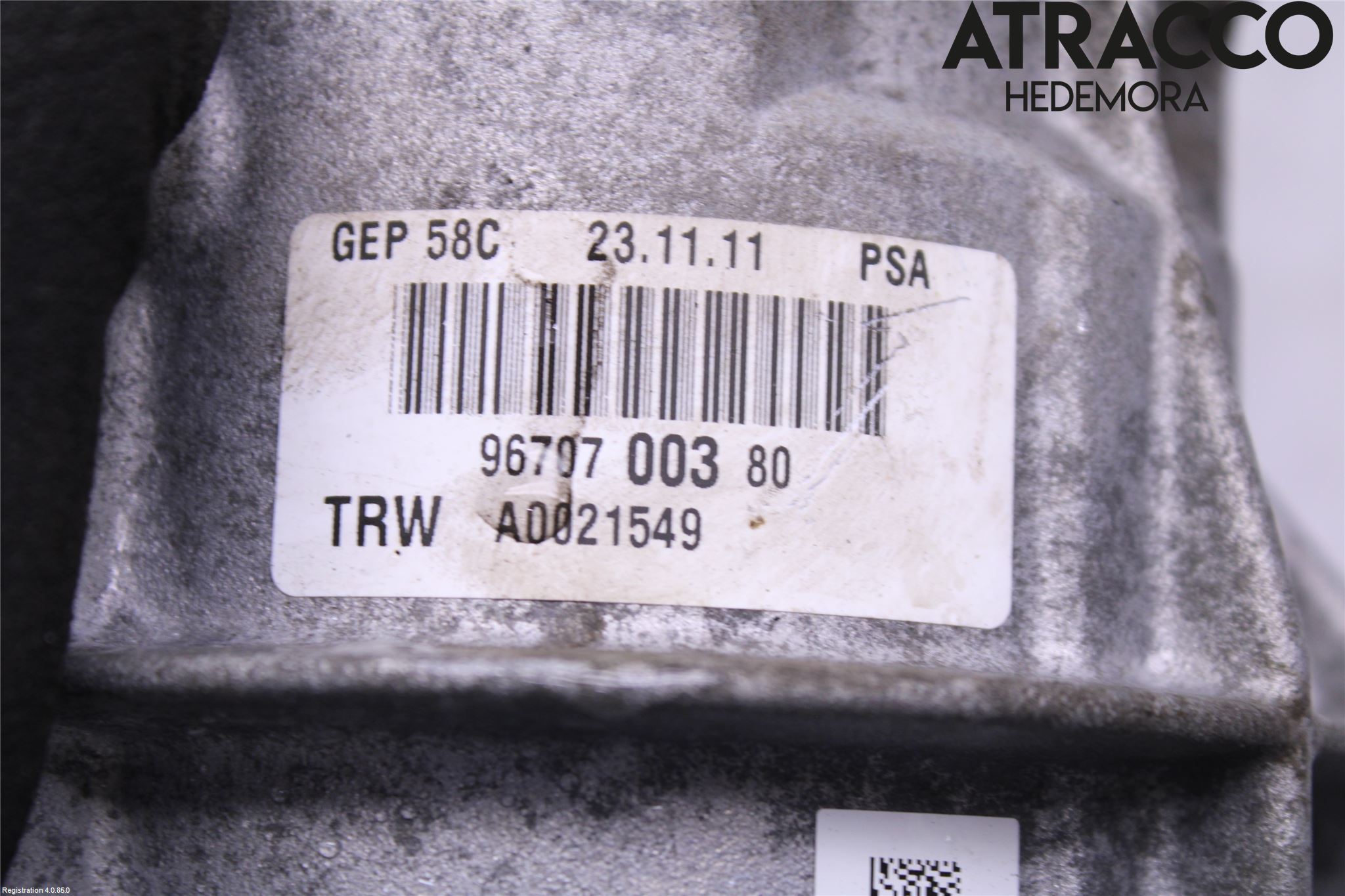 Peugeot 308 08-13 Styrservo Pump Elektrisk