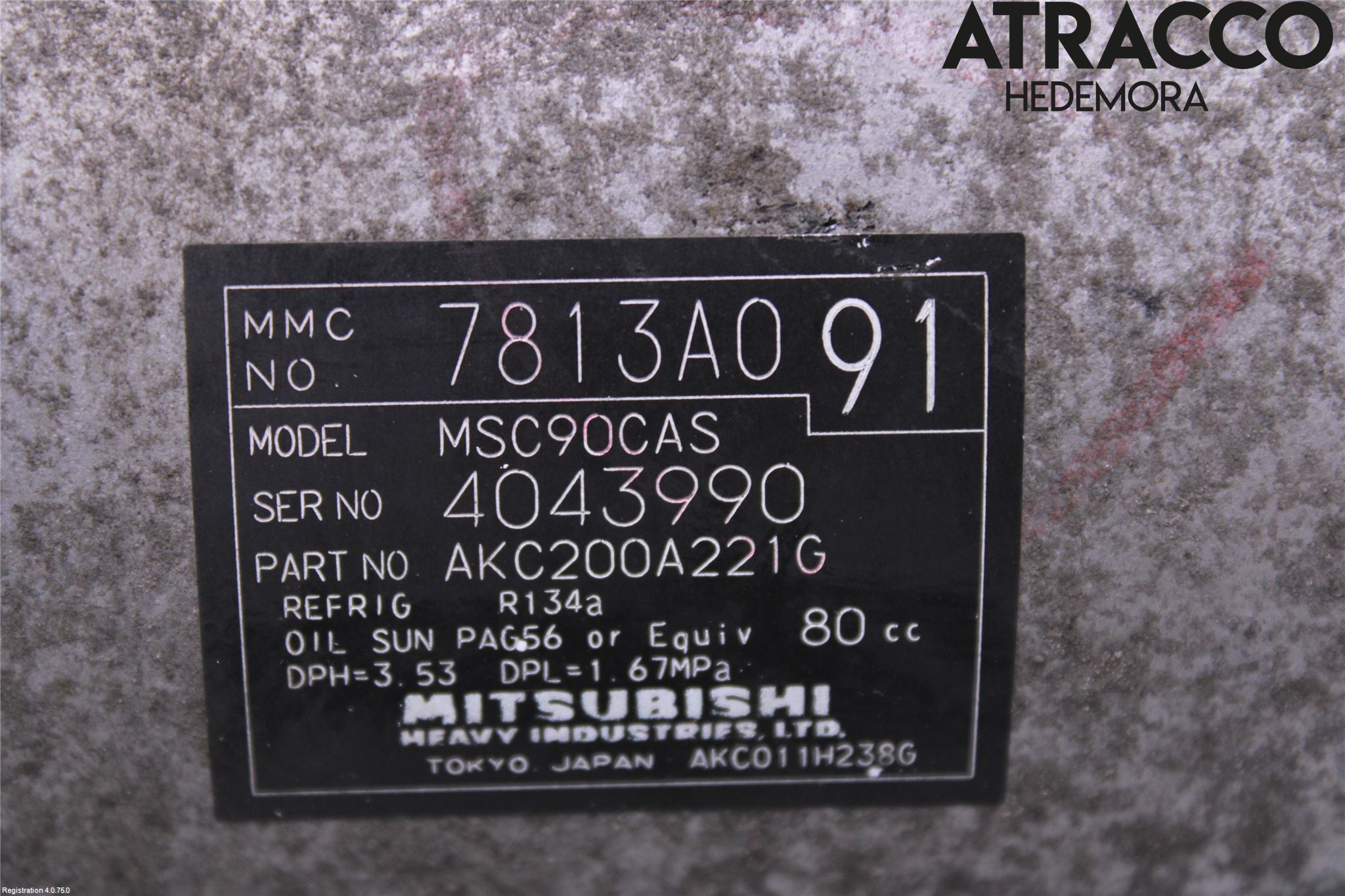 Citroen C-CROSSER Ac Kompressor