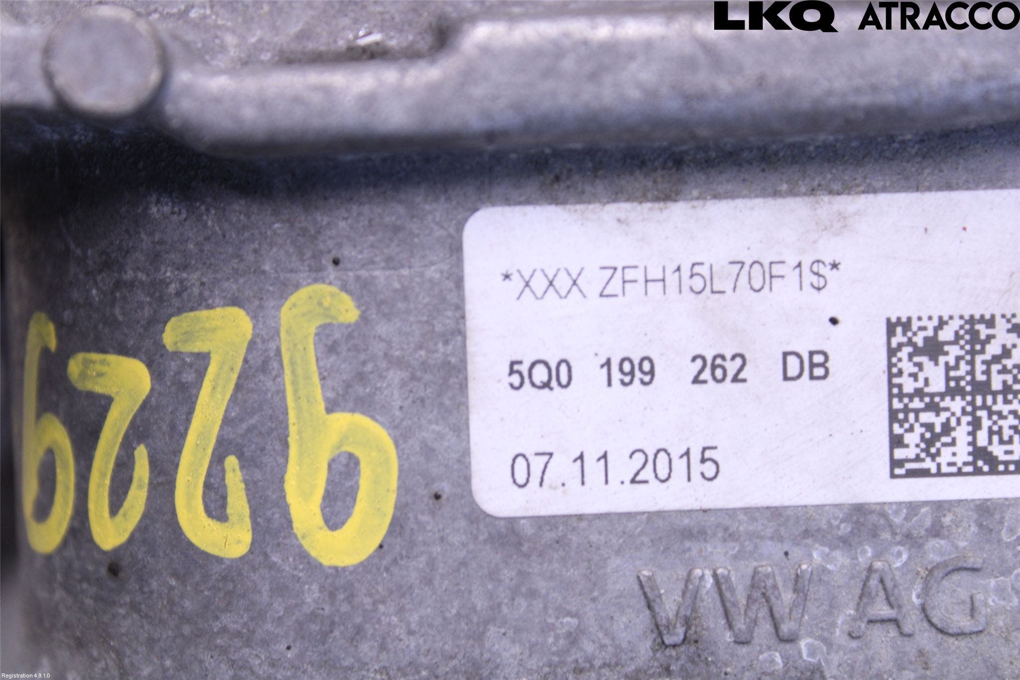 Volkswagen VW GOLF SPORTSVAN 15-20 Motorkudde