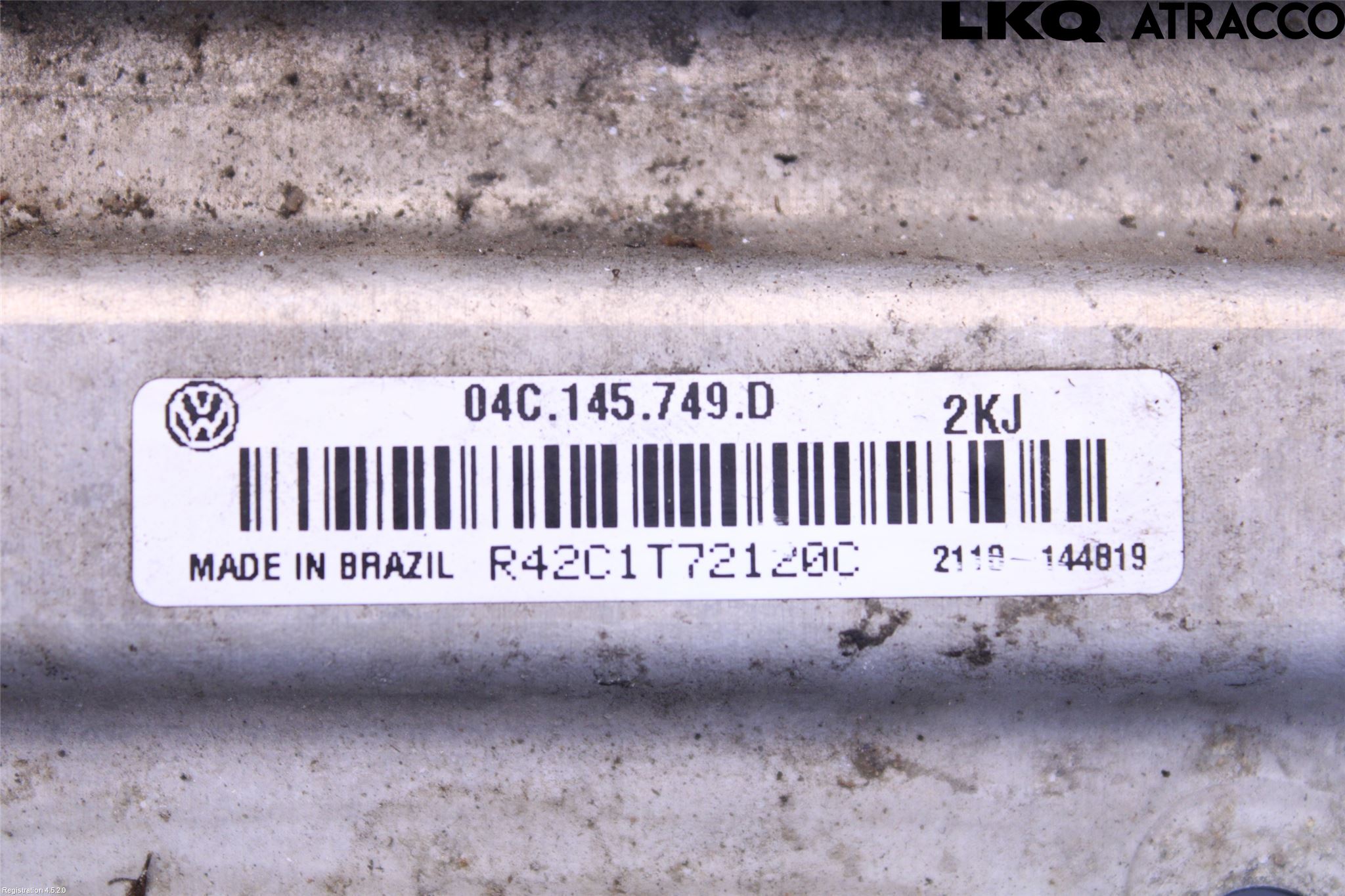 Volkswagen VW POLO VI 18->> Laddluft-Intercooler Kyl