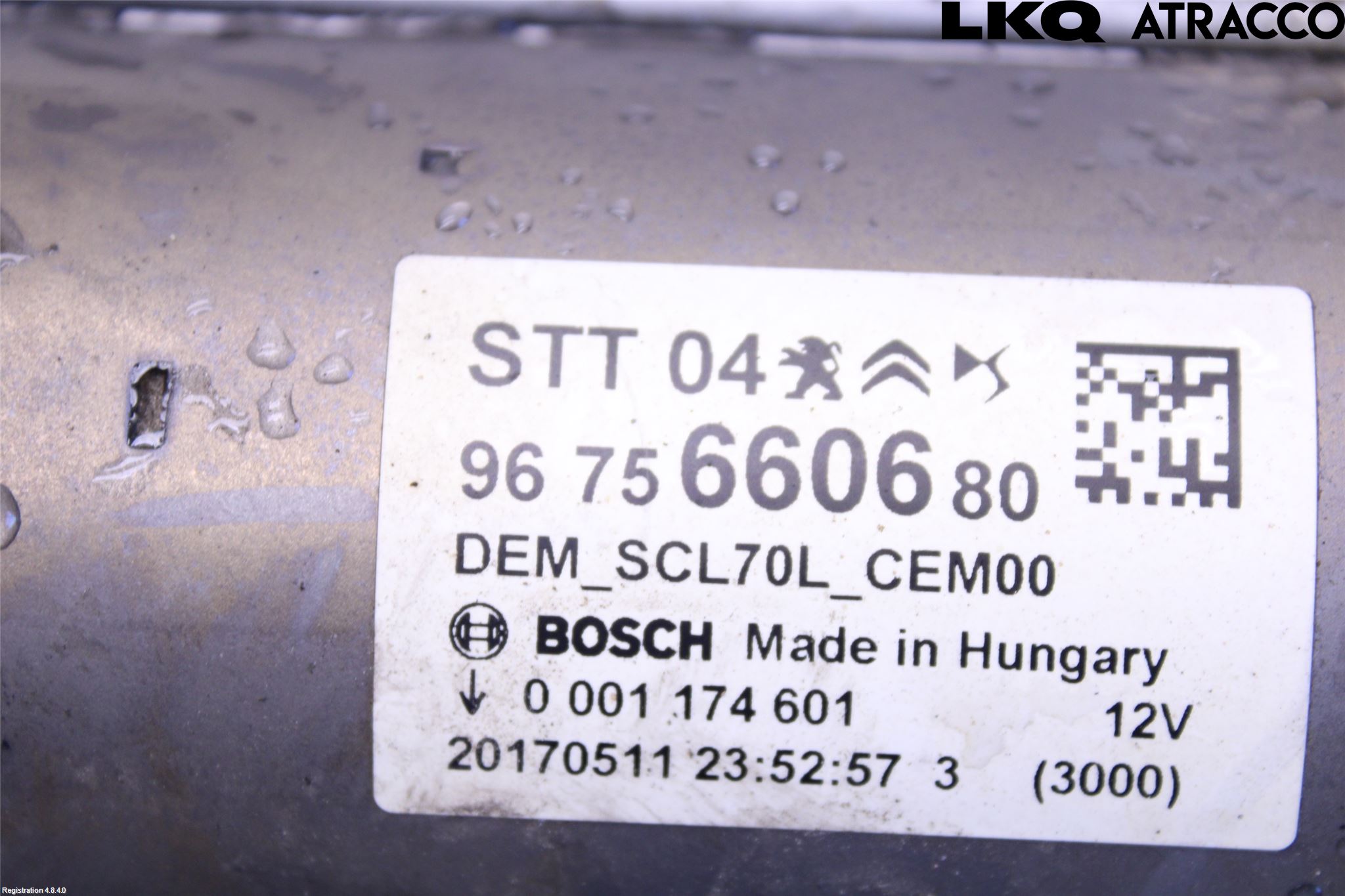 Citroen BERLINGO 08-18 Startmotor Diesel